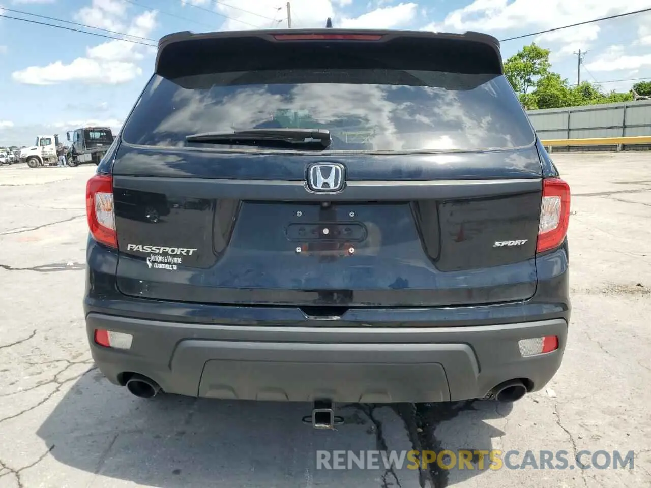 6 Photograph of a damaged car 5FNYF7H29MB014499 HONDA PASSPORT 2021