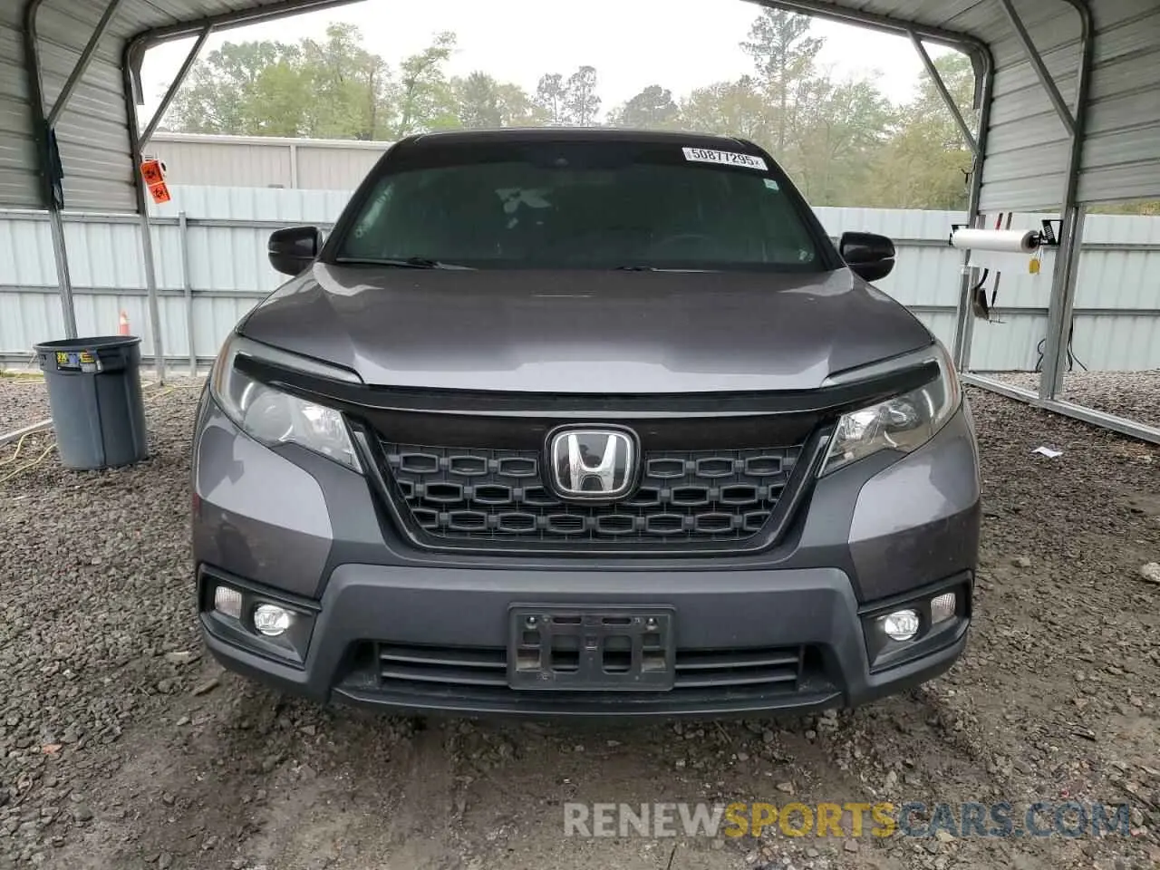 5 Фотография поврежденного автомобиля 5FNYF7H54MB000620 HONDA PASSPORT 2021