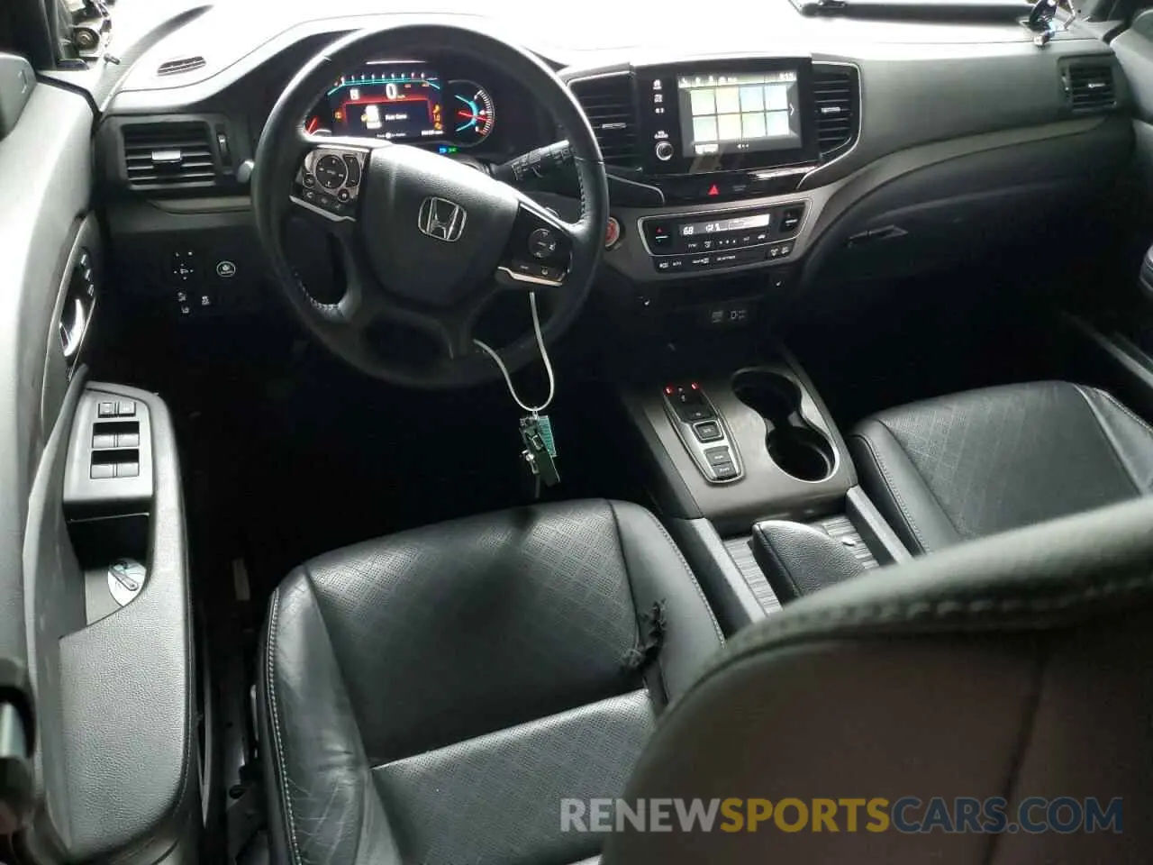 8 Фотография поврежденного автомобиля 5FNYF7H54MB000620 HONDA PASSPORT 2021