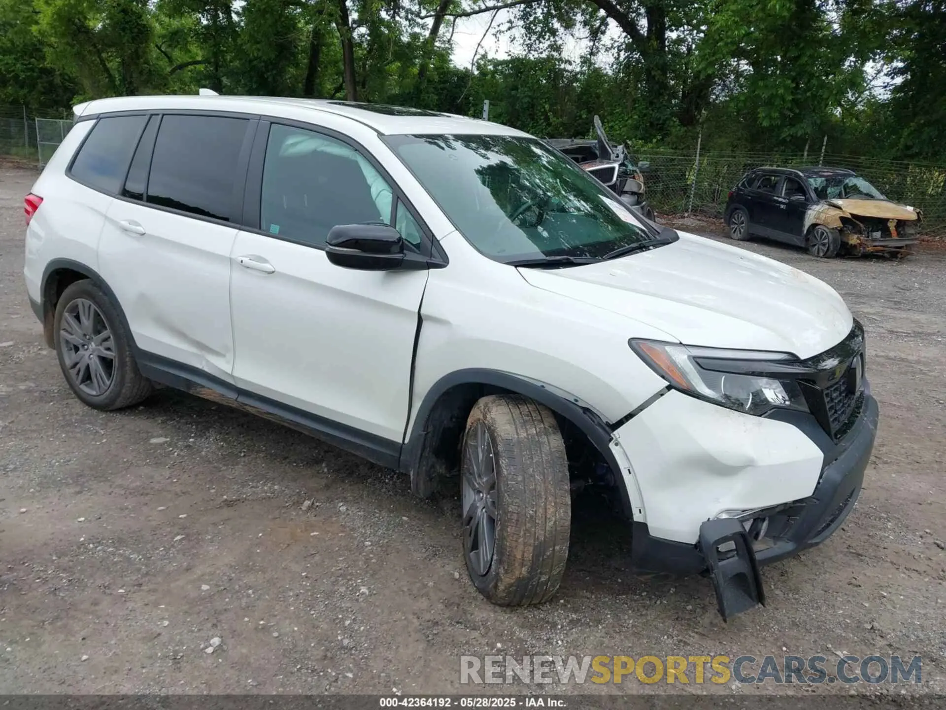 1 Фотография поврежденного автомобиля 5FNYF7H58MB015881 HONDA PASSPORT 2021