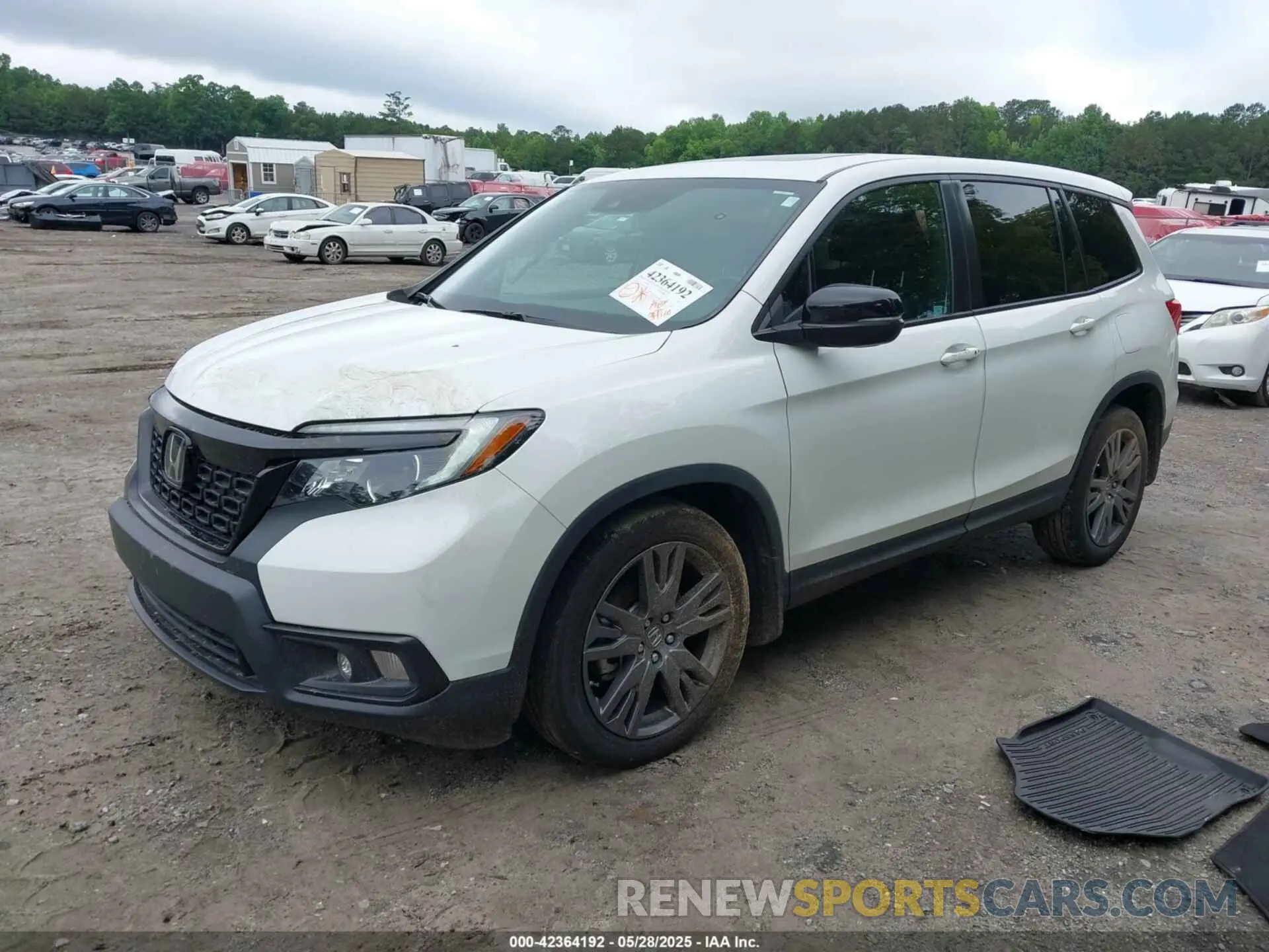 2 Фотография поврежденного автомобиля 5FNYF7H58MB015881 HONDA PASSPORT 2021