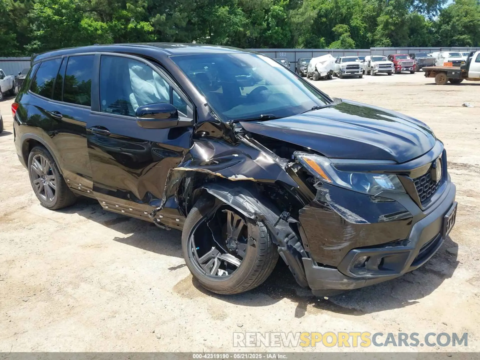 1 Фотография поврежденного автомобиля 5FNYF7H5XMB006986 HONDA PASSPORT 2021