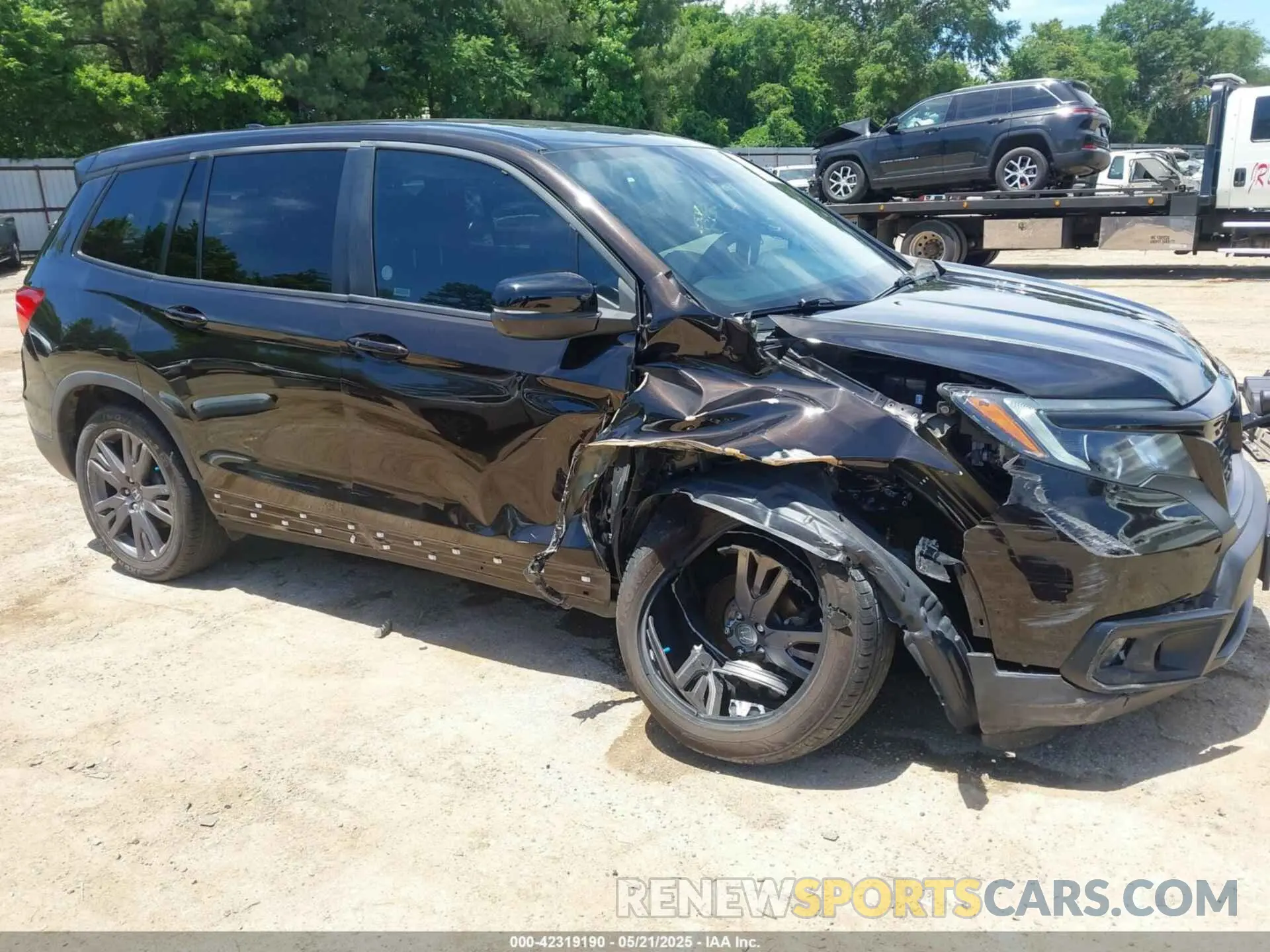 6 Фотография поврежденного автомобиля 5FNYF7H5XMB006986 HONDA PASSPORT 2021