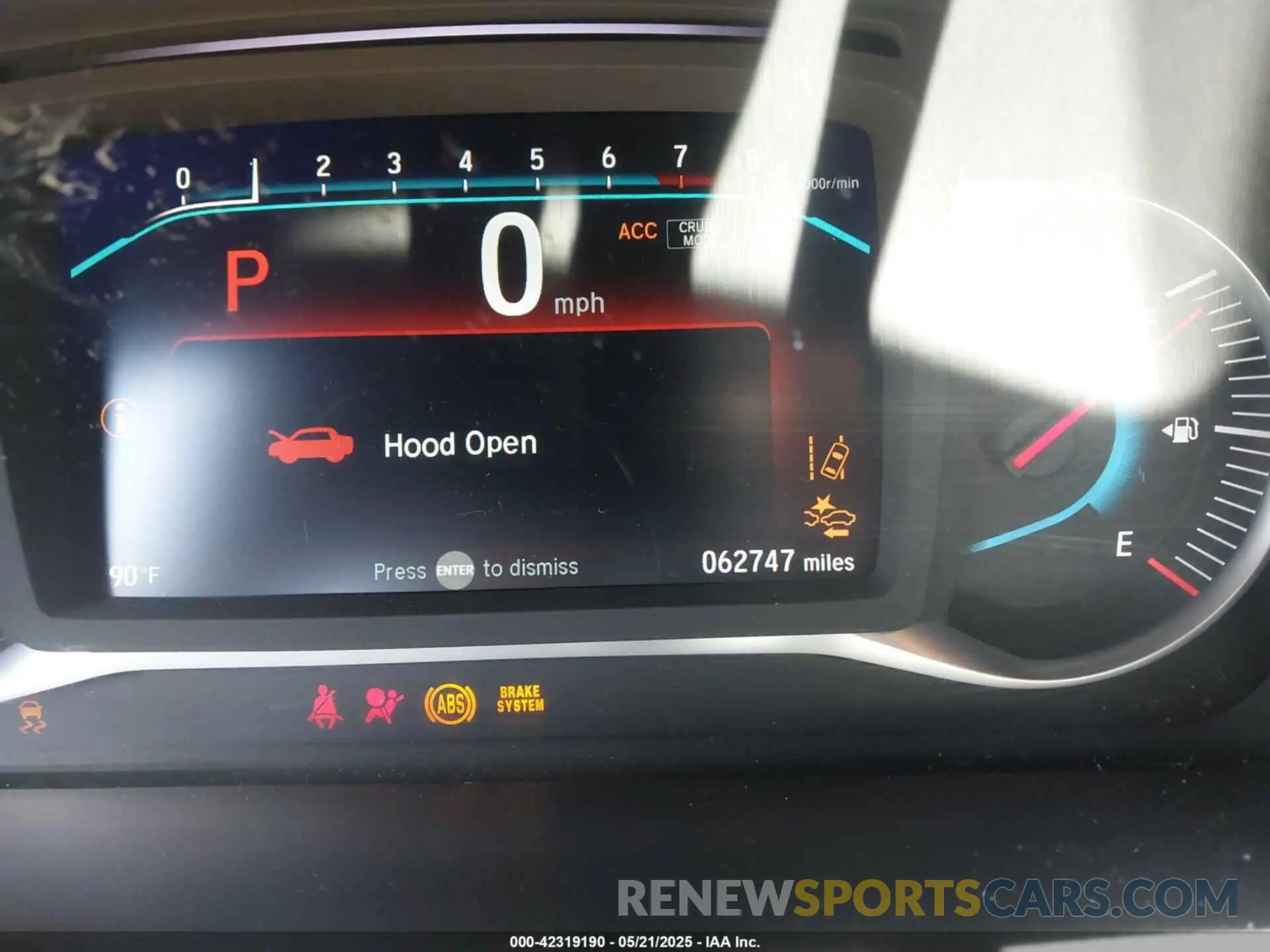 7 Фотография поврежденного автомобиля 5FNYF7H5XMB006986 HONDA PASSPORT 2021