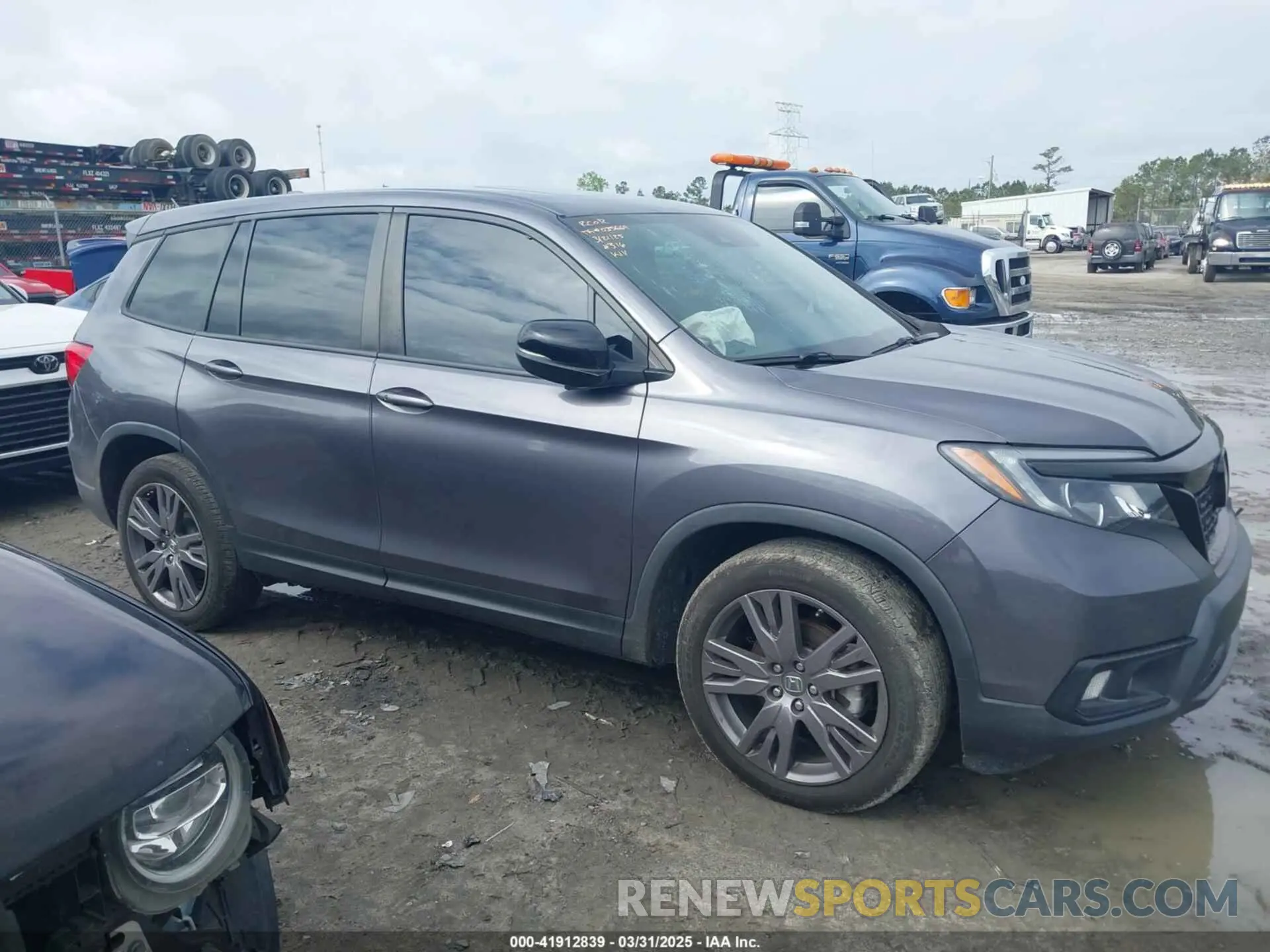 13 Photograph of a damaged car 5FNYF7H5XMB015350 HONDA PASSPORT 2021