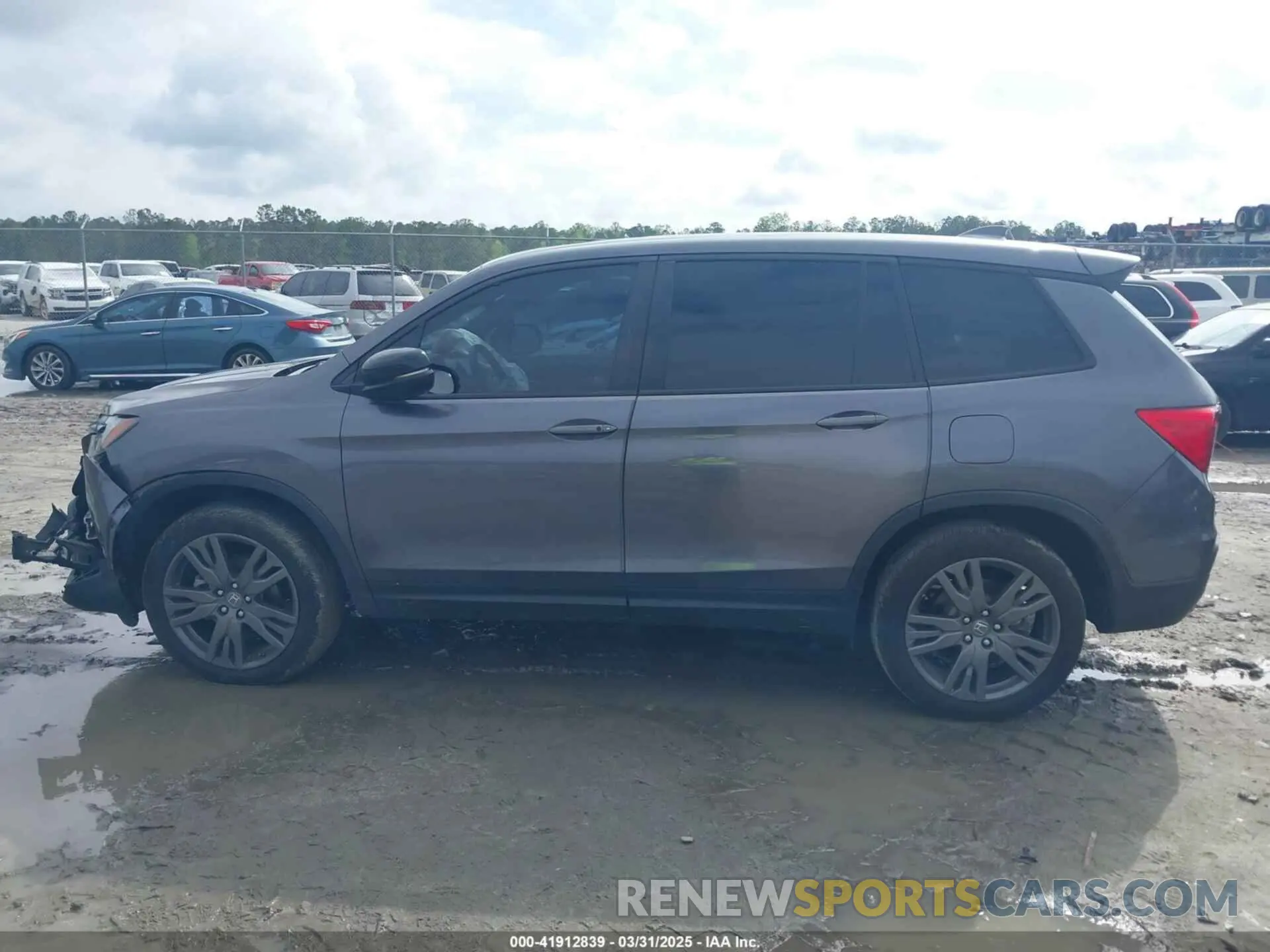14 Photograph of a damaged car 5FNYF7H5XMB015350 HONDA PASSPORT 2021