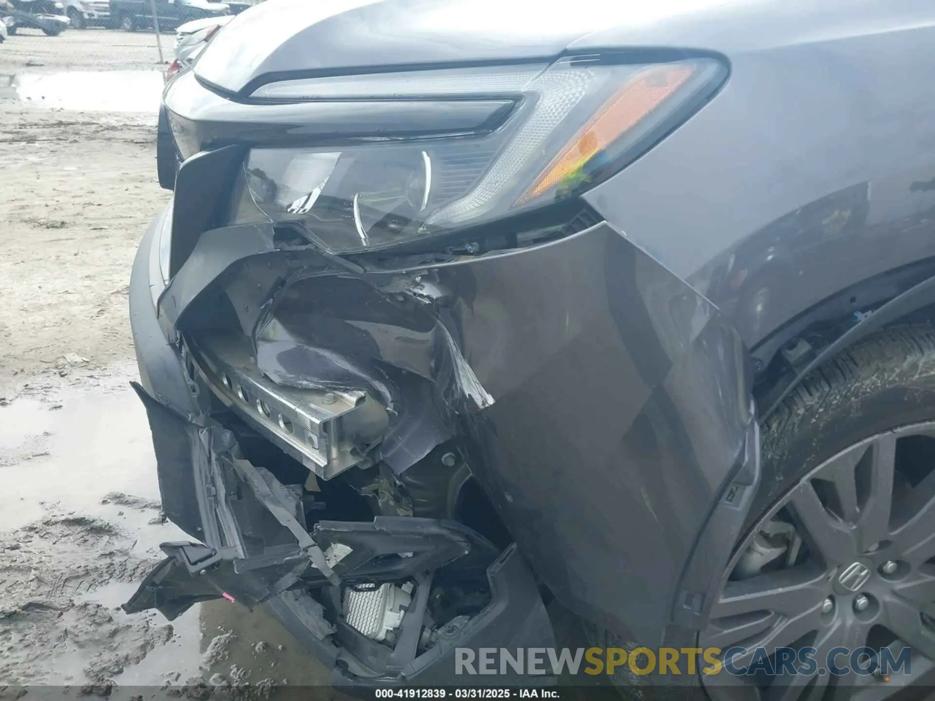 6 Photograph of a damaged car 5FNYF7H5XMB015350 HONDA PASSPORT 2021
