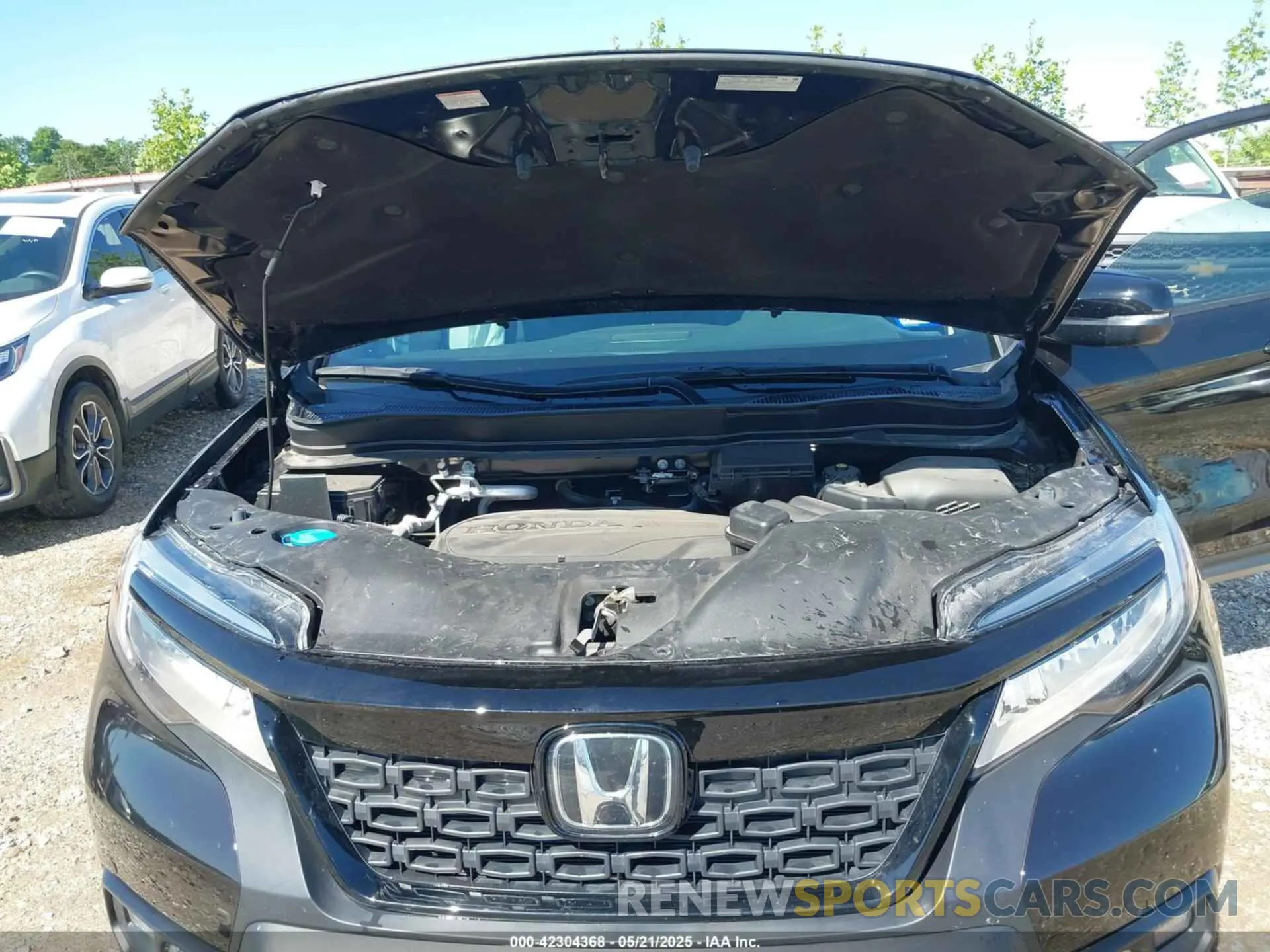 10 Фотография поврежденного автомобиля 5FNYF7H98MB007542 HONDA PASSPORT 2021