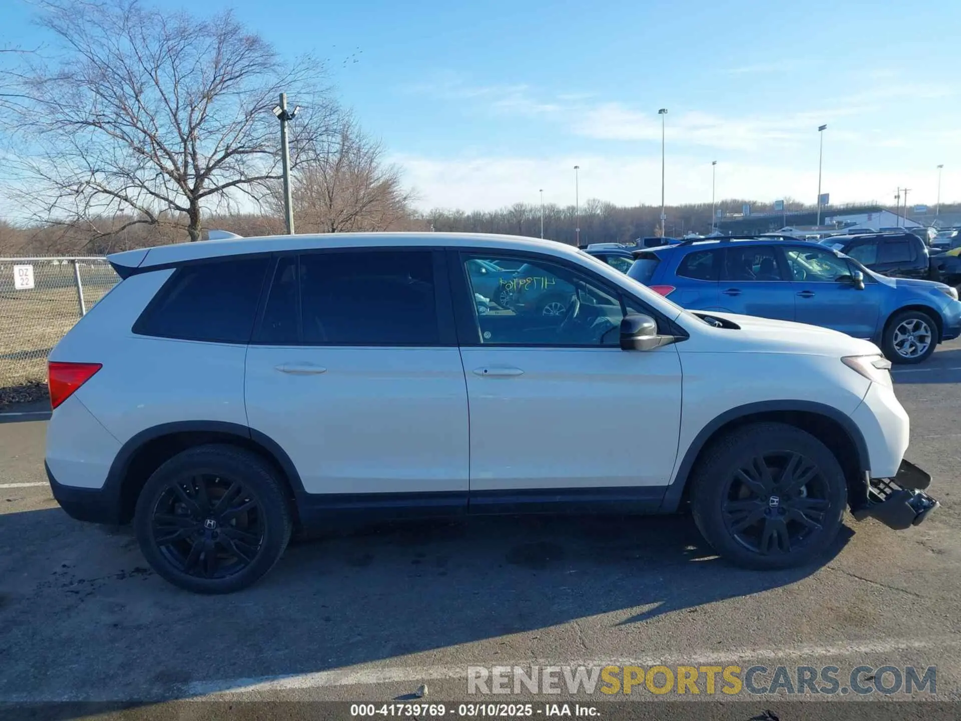 13 Photograph of a damaged car 5FNYF8H21MB031674 HONDA PASSPORT 2021