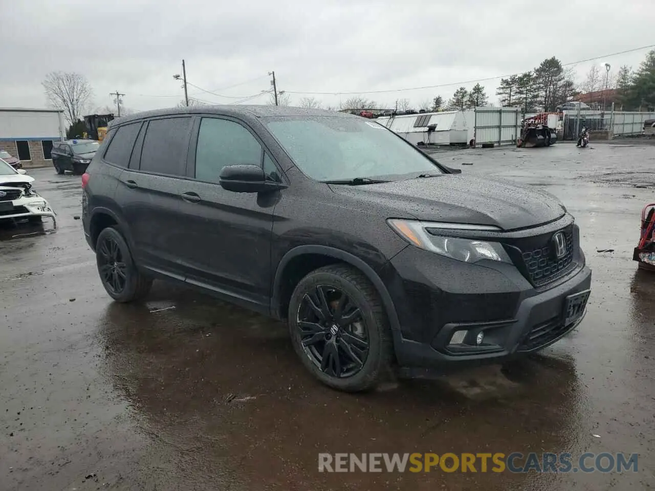 4 Фотография поврежденного автомобиля 5FNYF8H25MB008429 HONDA PASSPORT 2021