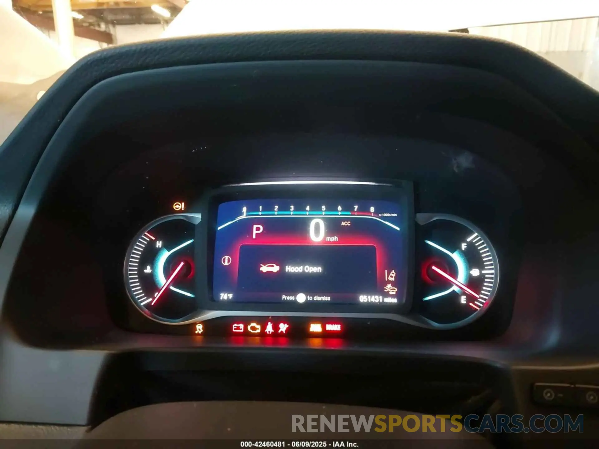 7 Фотография поврежденного автомобиля 5FNYF8H25MB037848 HONDA PASSPORT 2021