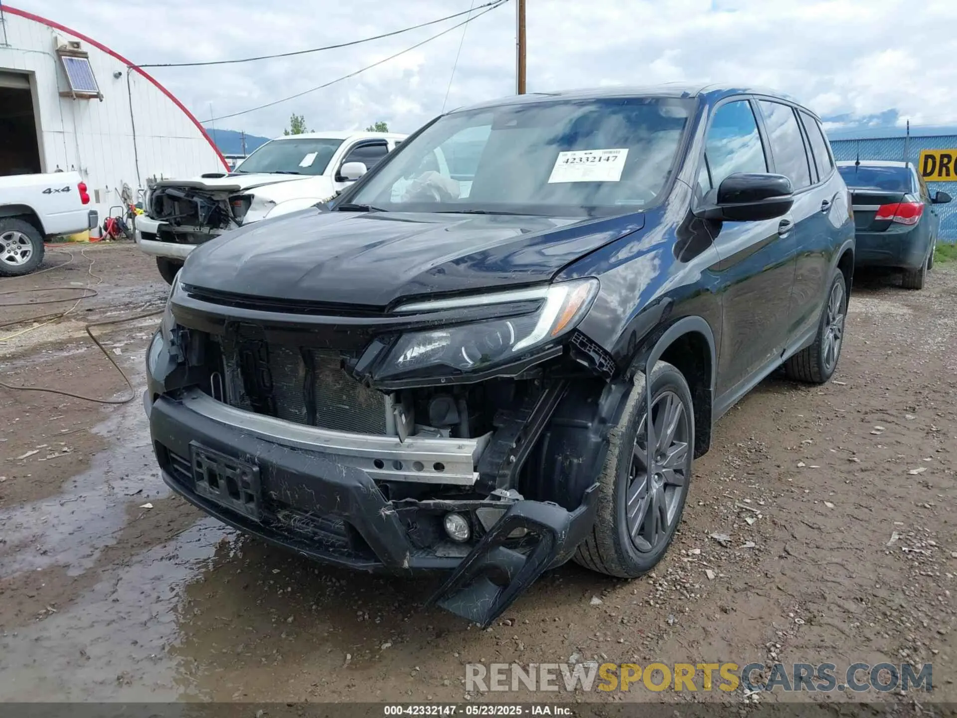 6 Photograph of a damaged car 5FNYF8H51MB019230 HONDA PASSPORT 2021