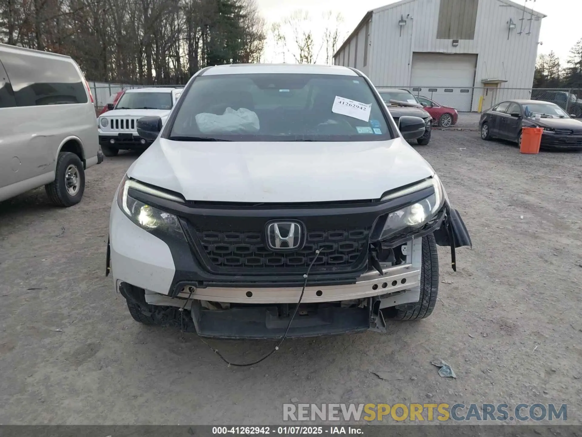 12 Фотография поврежденного автомобиля 5FNYF8H55MB004813 HONDA PASSPORT 2021