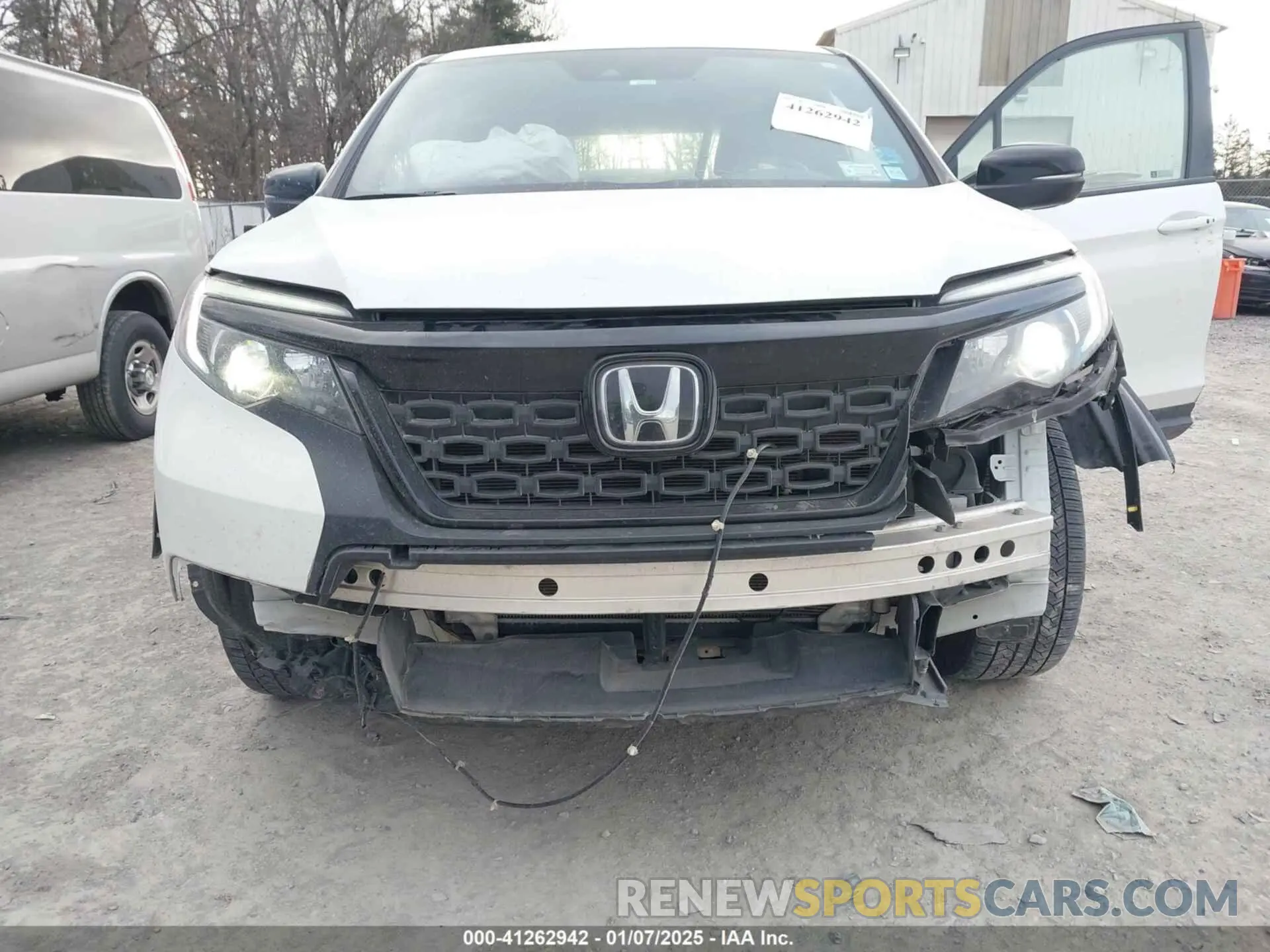 6 Фотография поврежденного автомобиля 5FNYF8H55MB004813 HONDA PASSPORT 2021