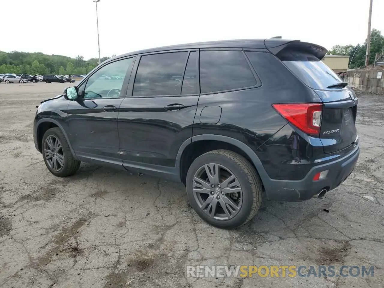 2 Photograph of a damaged car 5FNYF8H55MB011163 HONDA PASSPORT 2021