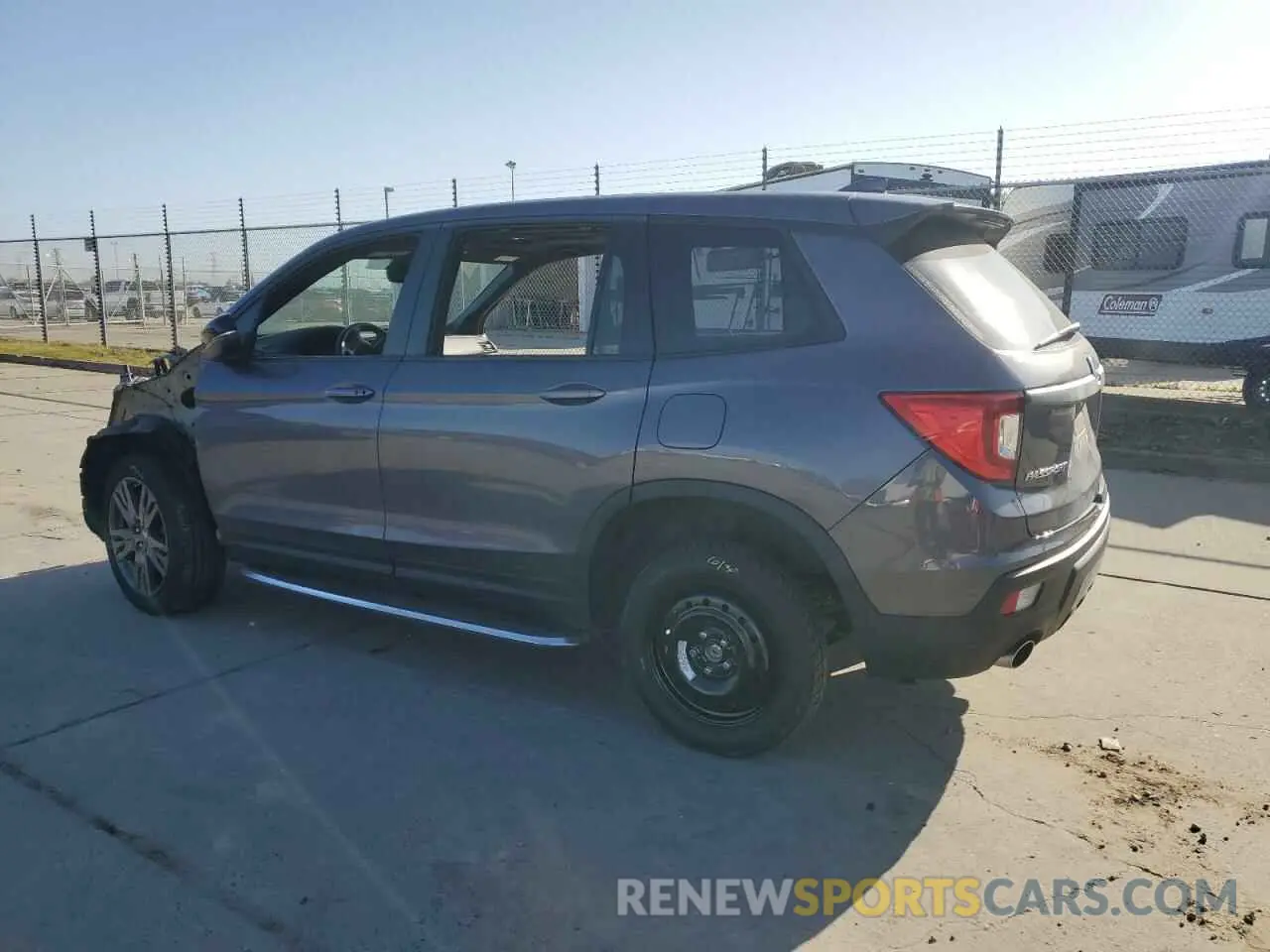 2 Фотография поврежденного автомобиля 5FNYF8H56MB038792 HONDA PASSPORT 2021