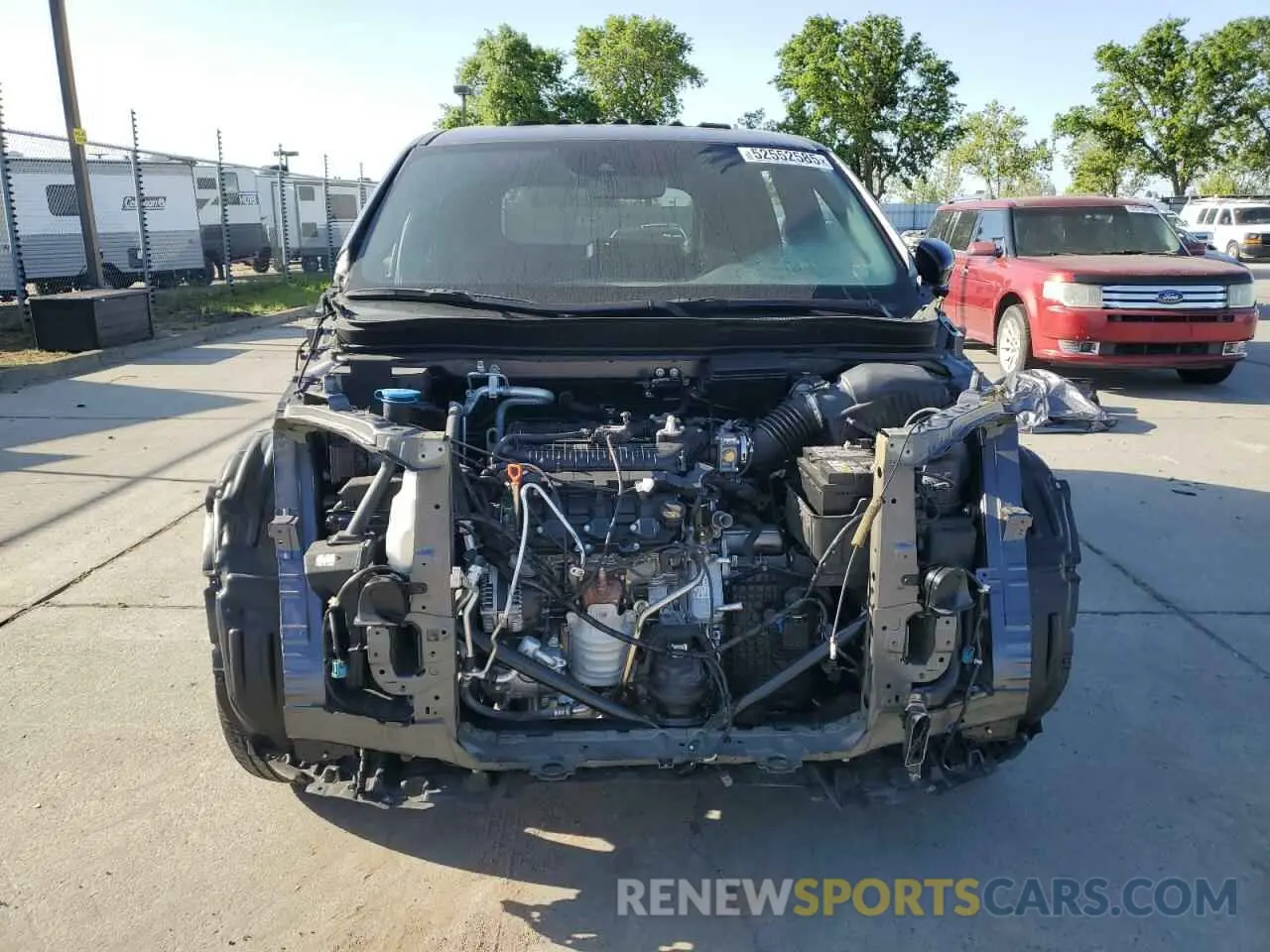 5 Фотография поврежденного автомобиля 5FNYF8H56MB038792 HONDA PASSPORT 2021