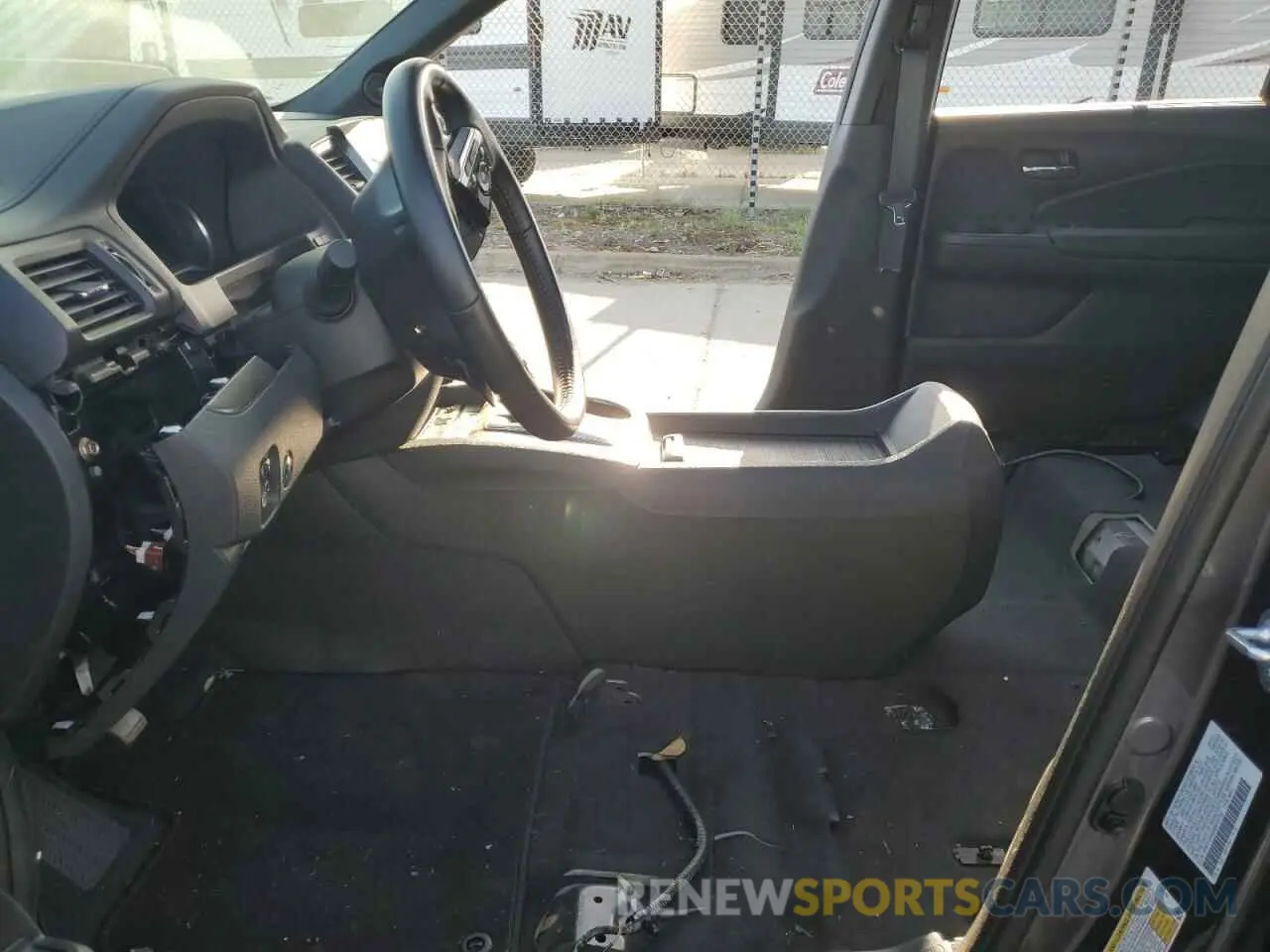 7 Фотография поврежденного автомобиля 5FNYF8H56MB038792 HONDA PASSPORT 2021