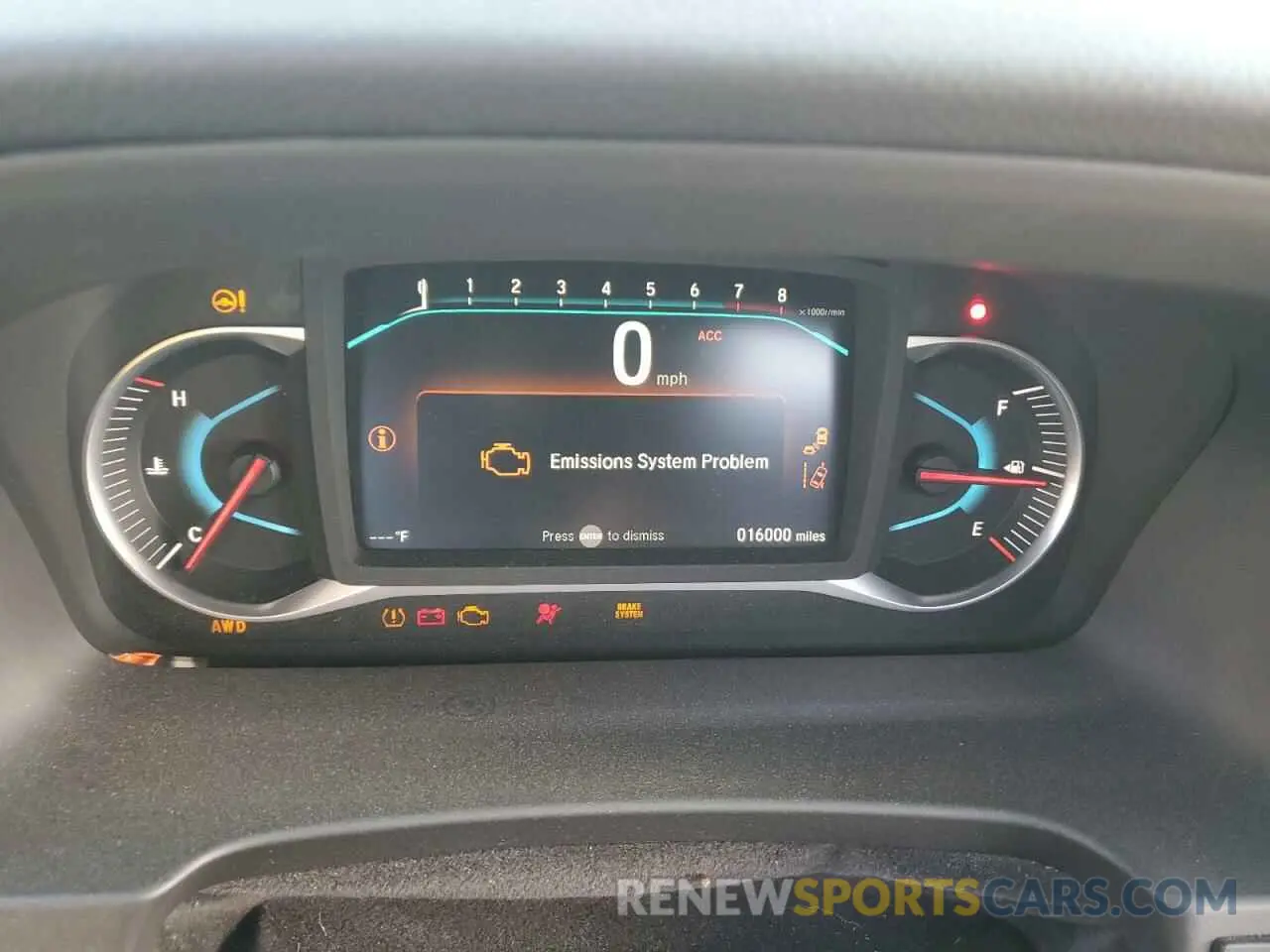 9 Фотография поврежденного автомобиля 5FNYF8H56MB038792 HONDA PASSPORT 2021
