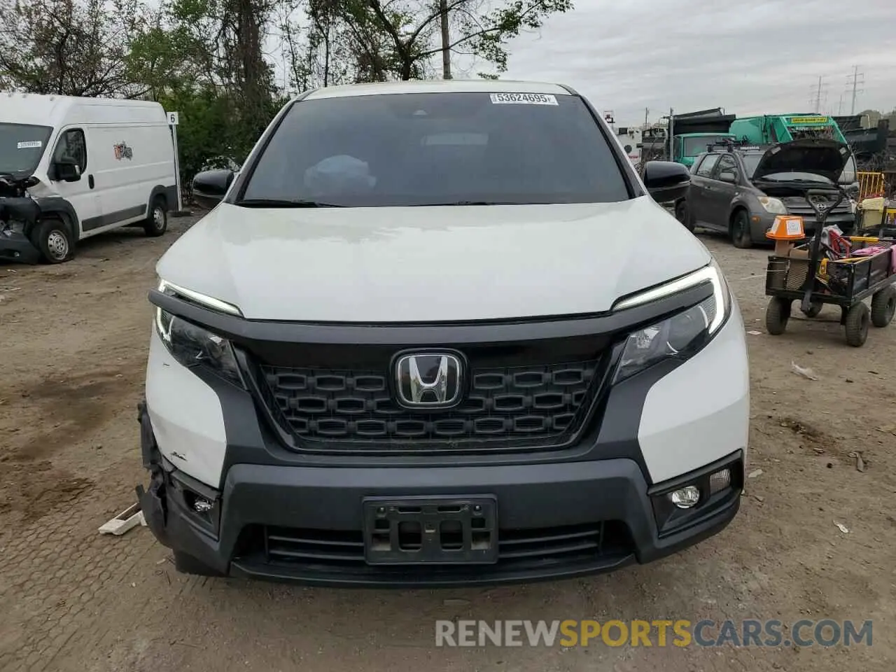 5 Photograph of a damaged car 5FNYF8H57MB007146 HONDA PASSPORT 2021