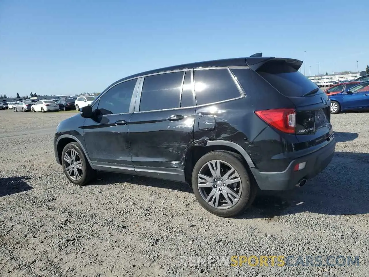 2 Фотография поврежденного автомобиля 5FNYF8H57MB022407 HONDA PASSPORT 2021