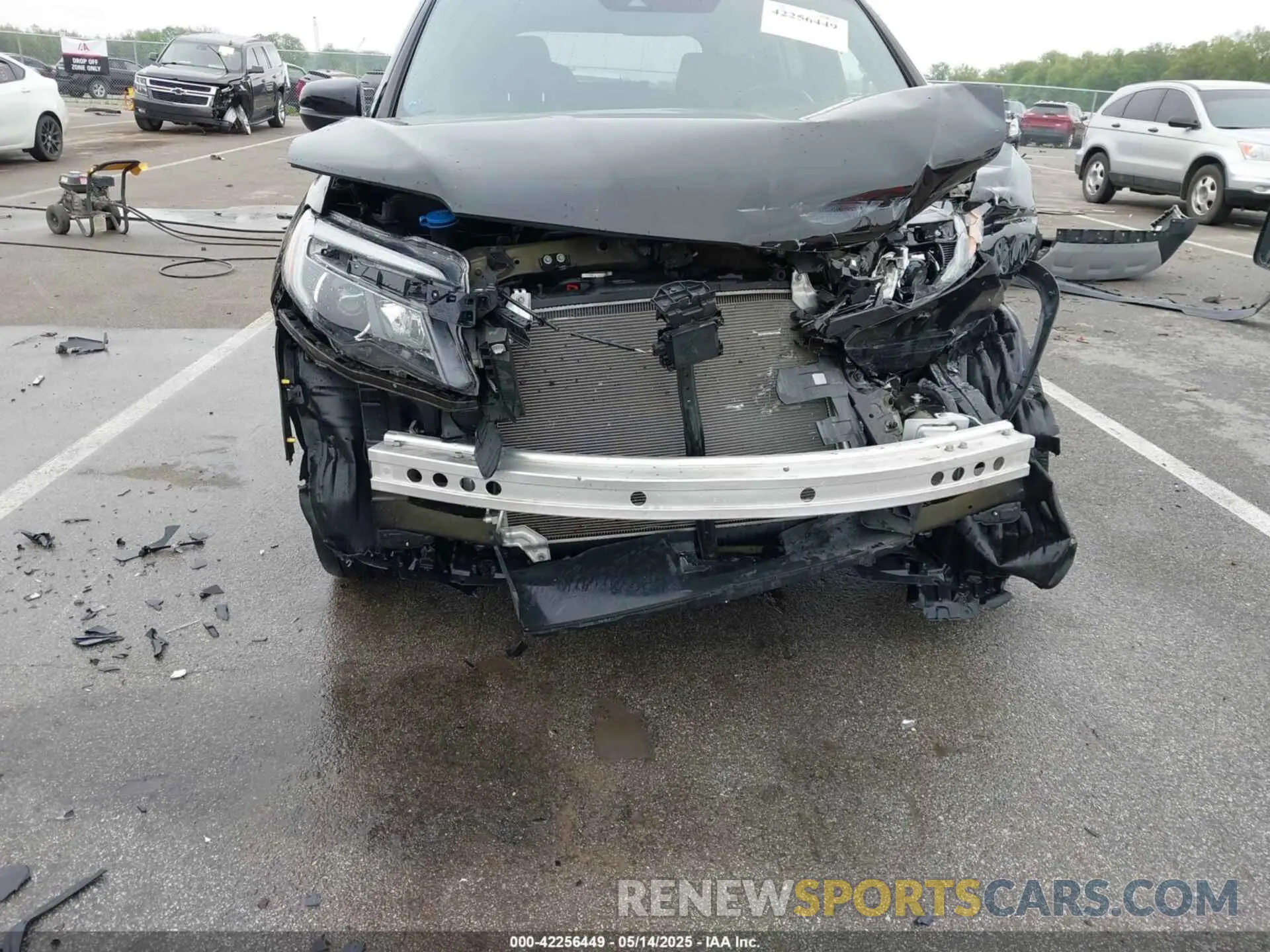 6 Photograph of a damaged car 5FNYF8H58MB013506 HONDA PASSPORT 2021
