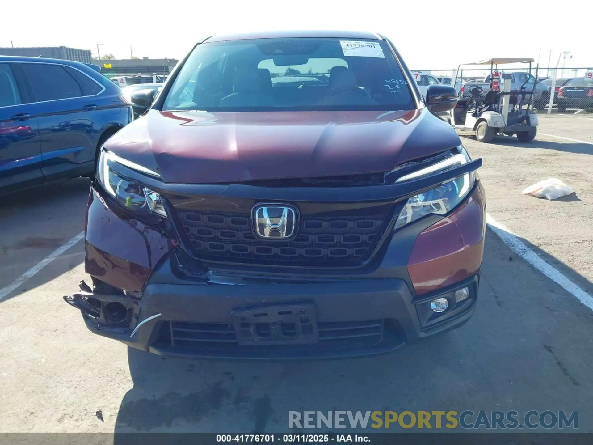 12 Фотография поврежденного автомобиля 5FNYF8H5XMB007951 HONDA PASSPORT 2021