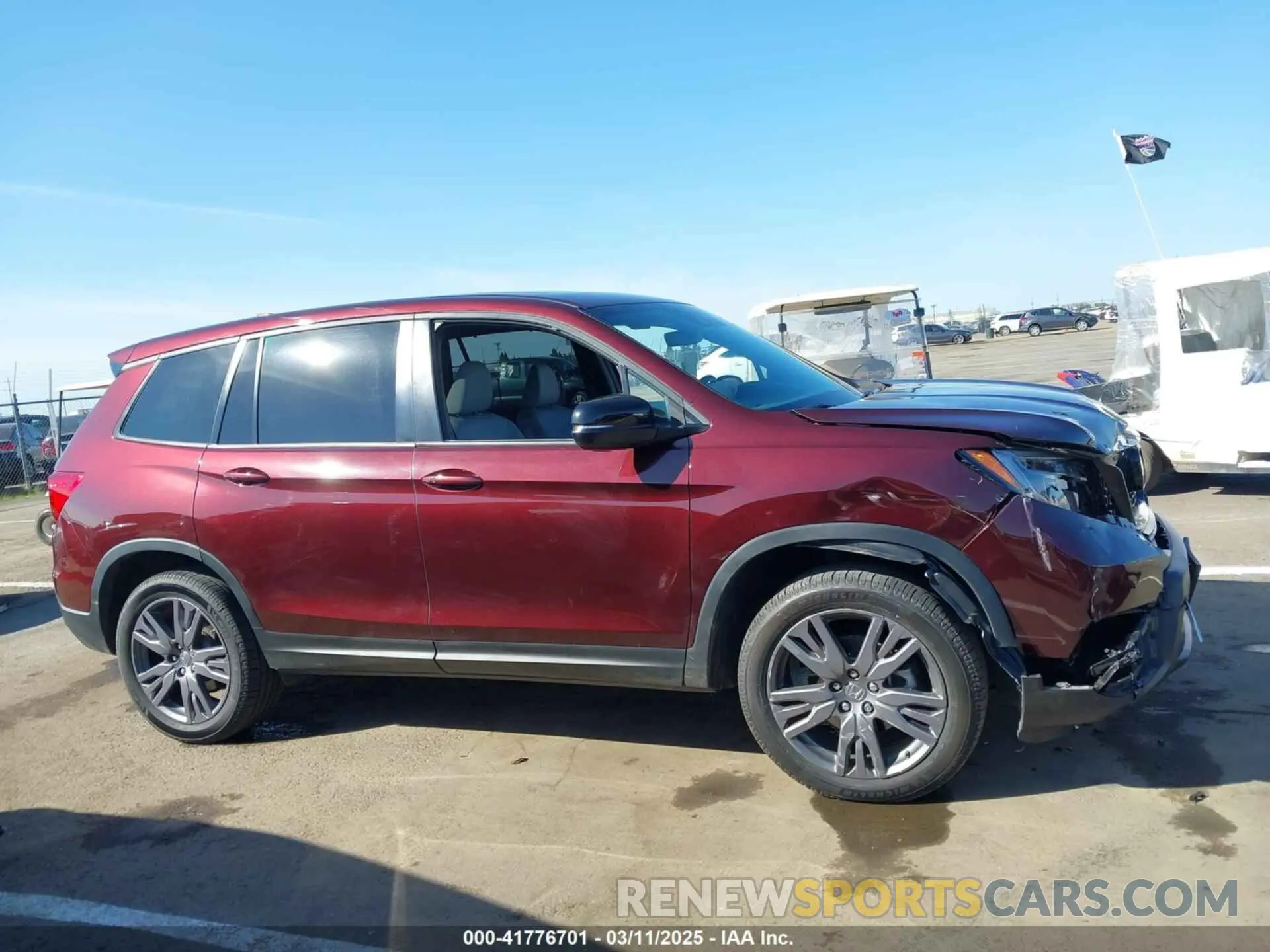 13 Фотография поврежденного автомобиля 5FNYF8H5XMB007951 HONDA PASSPORT 2021