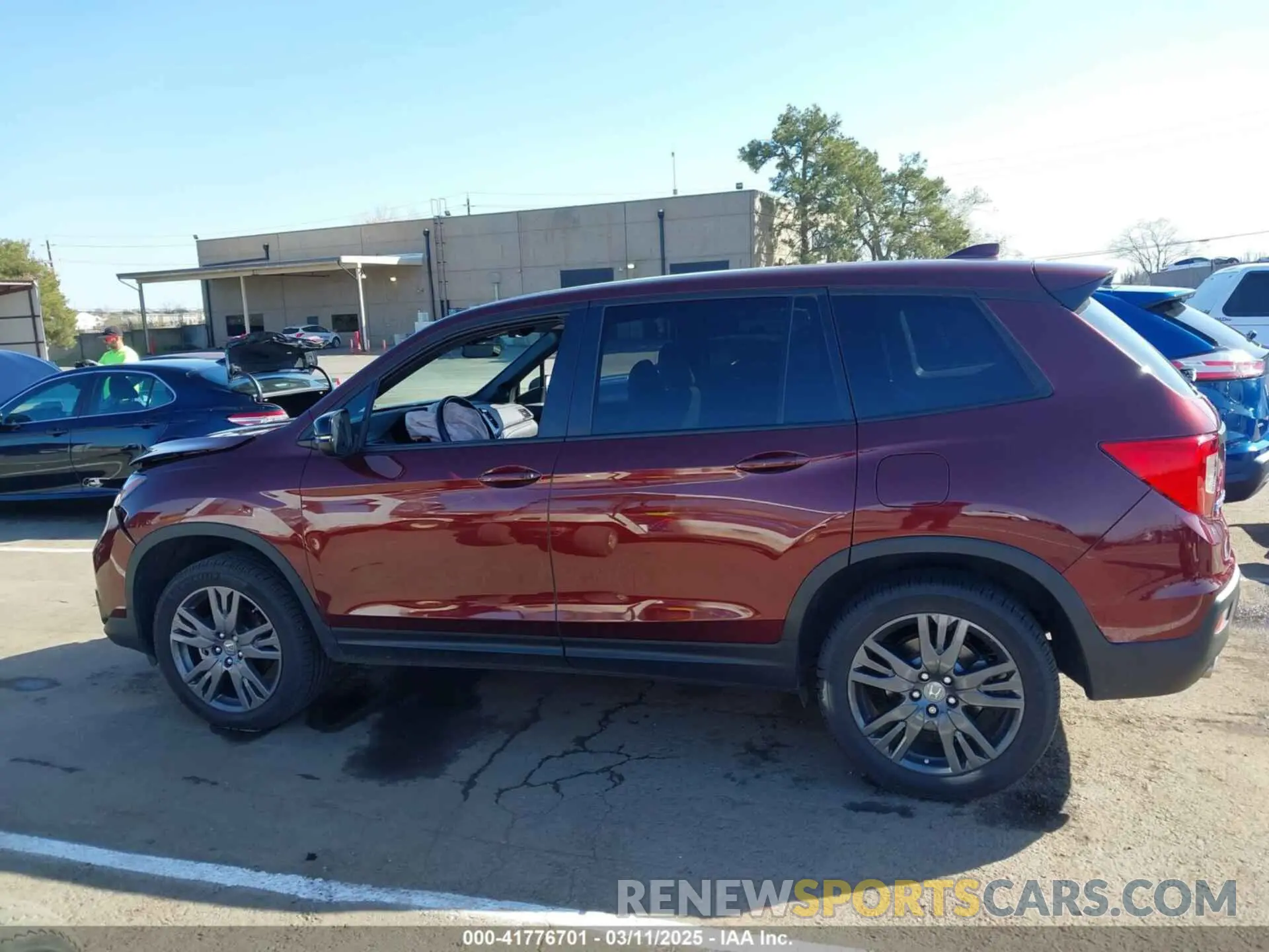 14 Фотография поврежденного автомобиля 5FNYF8H5XMB007951 HONDA PASSPORT 2021