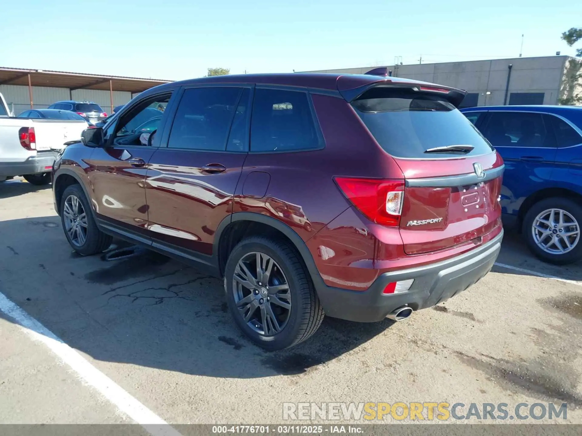 3 Фотография поврежденного автомобиля 5FNYF8H5XMB007951 HONDA PASSPORT 2021