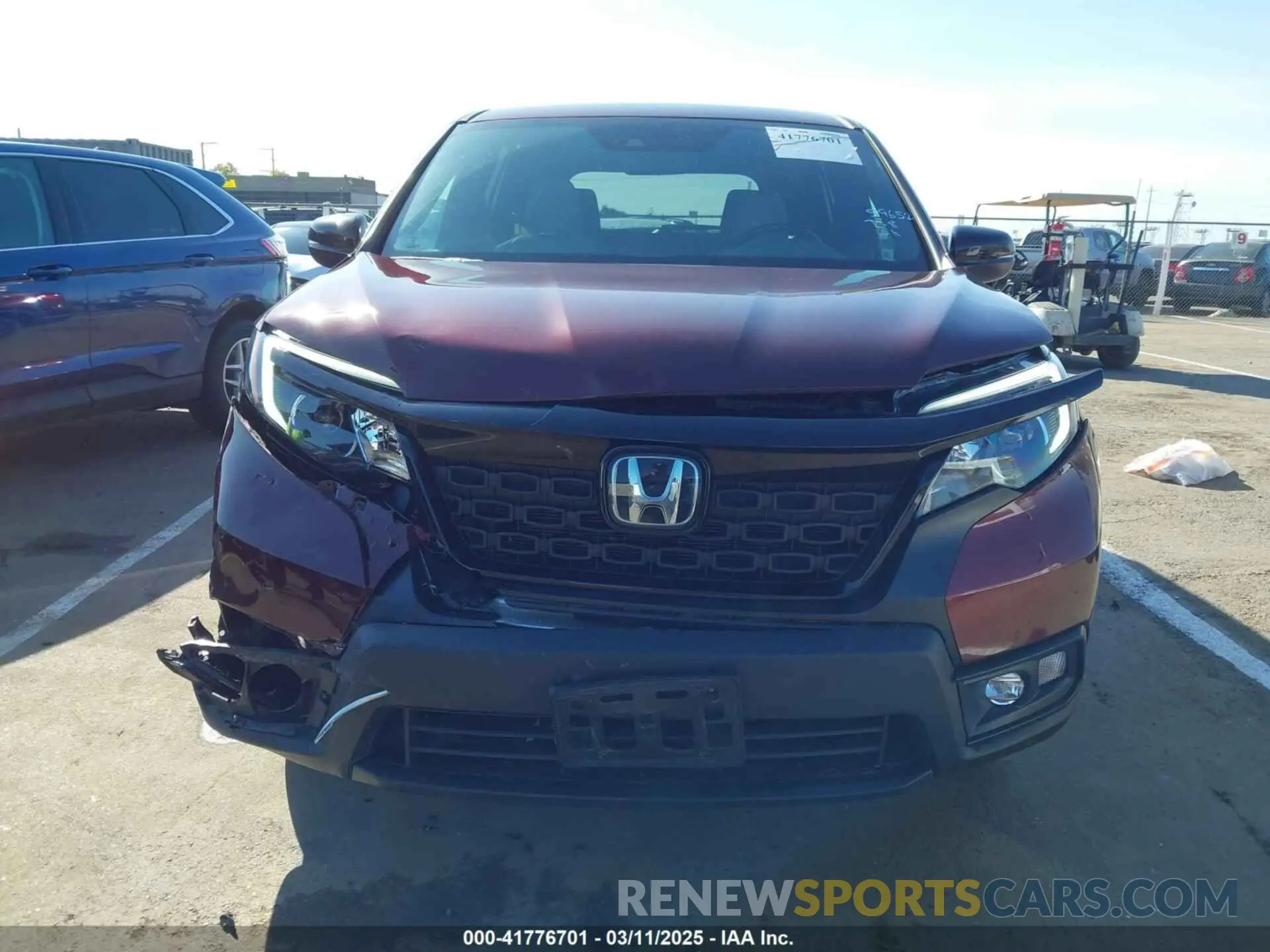 6 Фотография поврежденного автомобиля 5FNYF8H5XMB007951 HONDA PASSPORT 2021