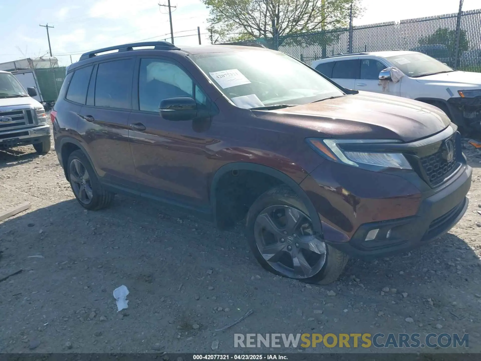 1 Фотография поврежденного автомобиля 5FNYF8H91MB022986 HONDA PASSPORT 2021