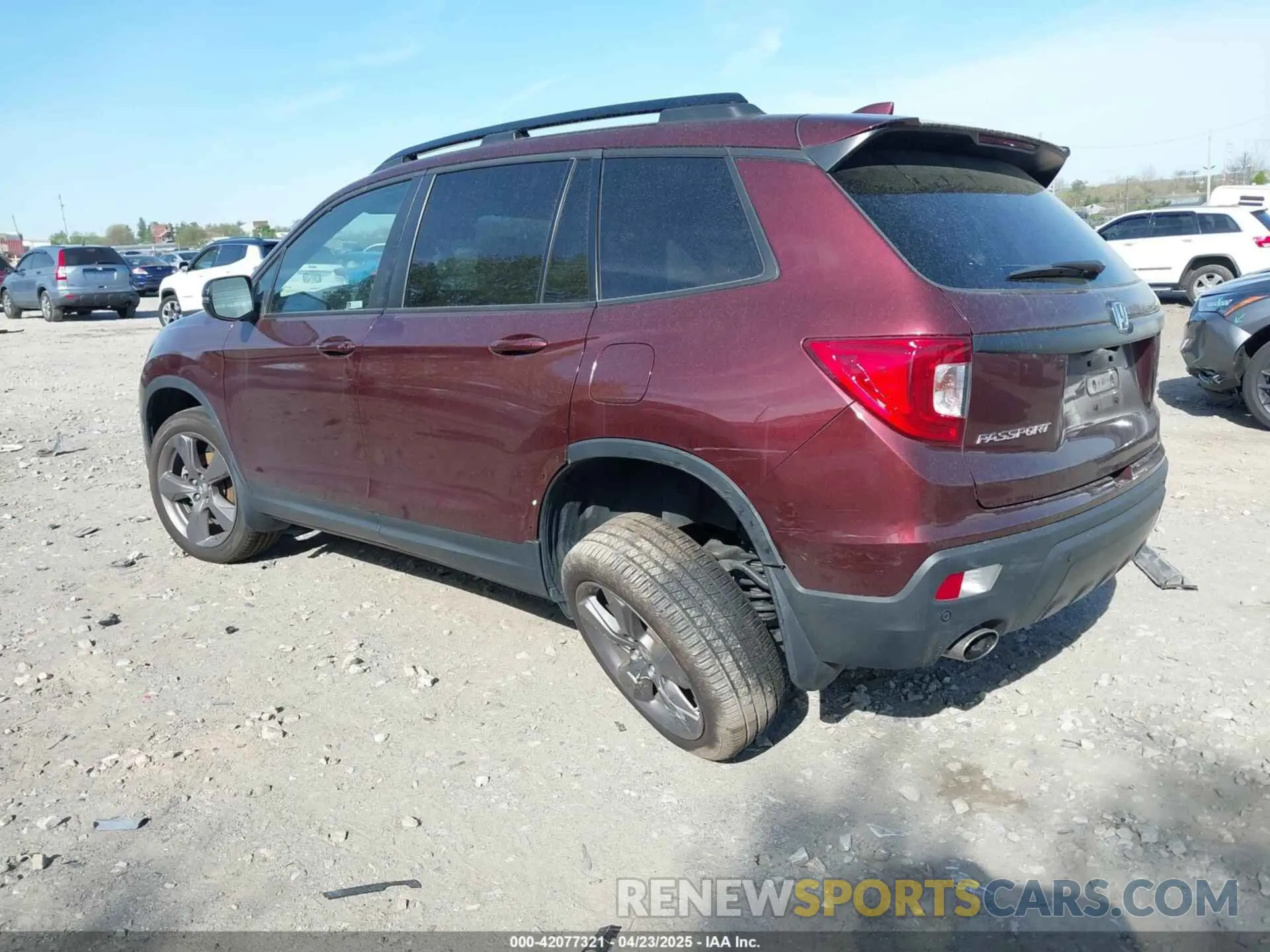 3 Фотография поврежденного автомобиля 5FNYF8H91MB022986 HONDA PASSPORT 2021