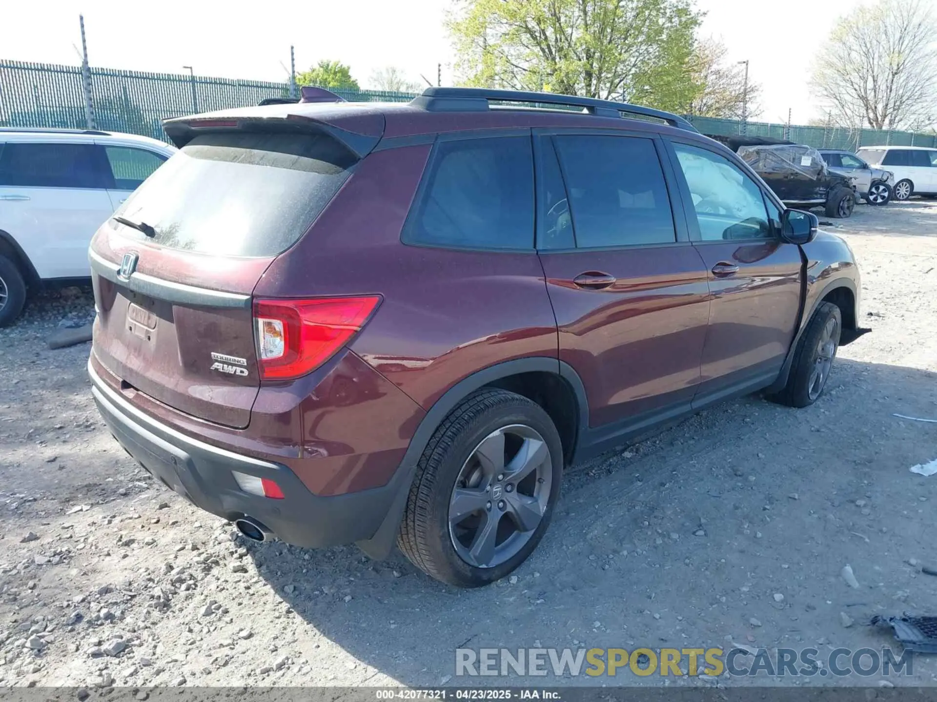 4 Фотография поврежденного автомобиля 5FNYF8H91MB022986 HONDA PASSPORT 2021