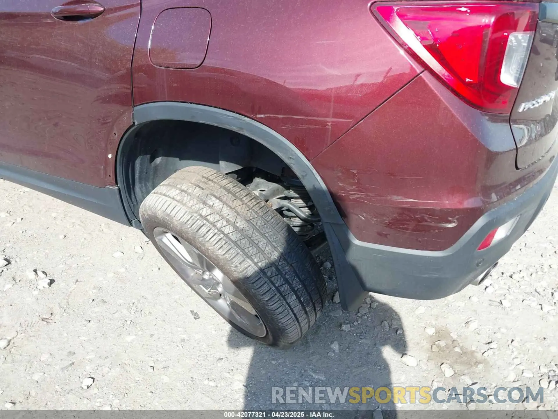 6 Фотография поврежденного автомобиля 5FNYF8H91MB022986 HONDA PASSPORT 2021