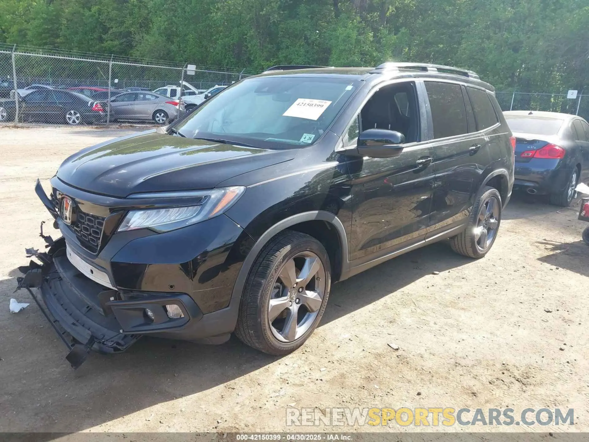 2 Photograph of a damaged car 5FNYF8H96MB014947 HONDA PASSPORT 2021