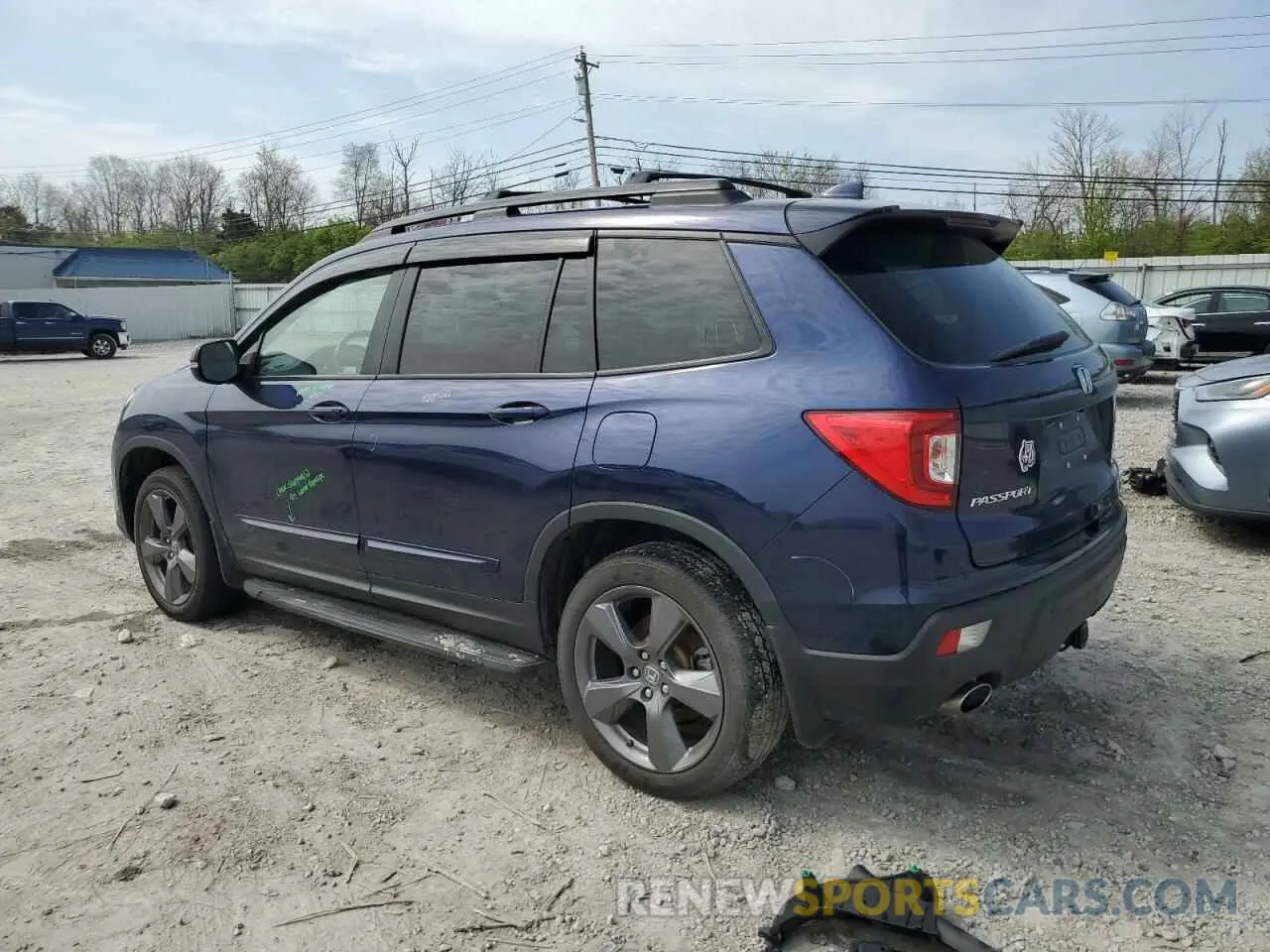 2 Фотография поврежденного автомобиля 5FNYF8H99MB042984 HONDA PASSPORT 2021