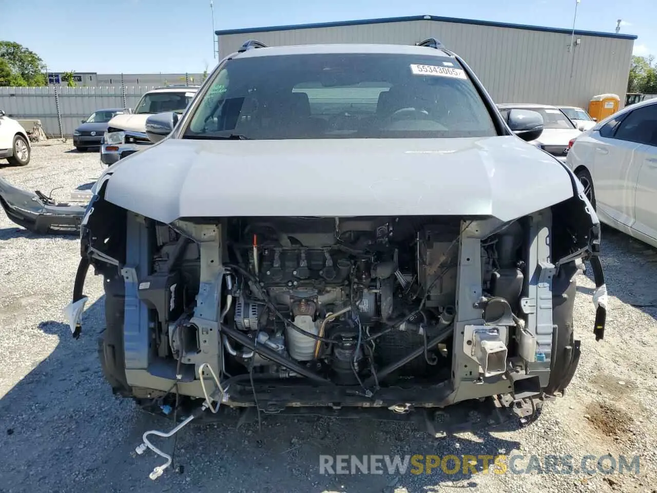 5 Photograph of a damaged car 5FNYF7H52NB005350 HONDA PASSPORT 2022
