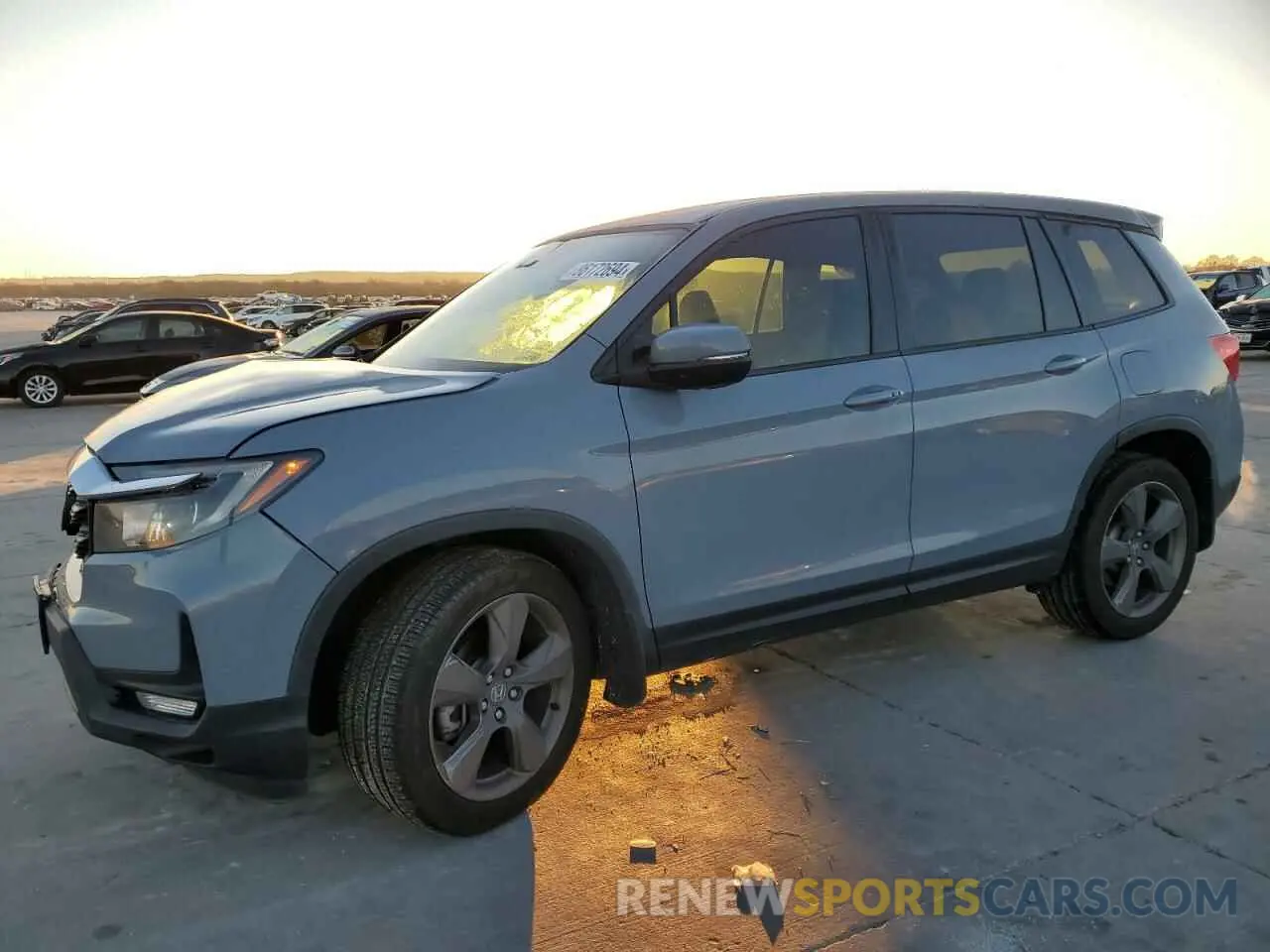 1 Photograph of a damaged car 5FNYF7H5XNB001482 HONDA PASSPORT 2022