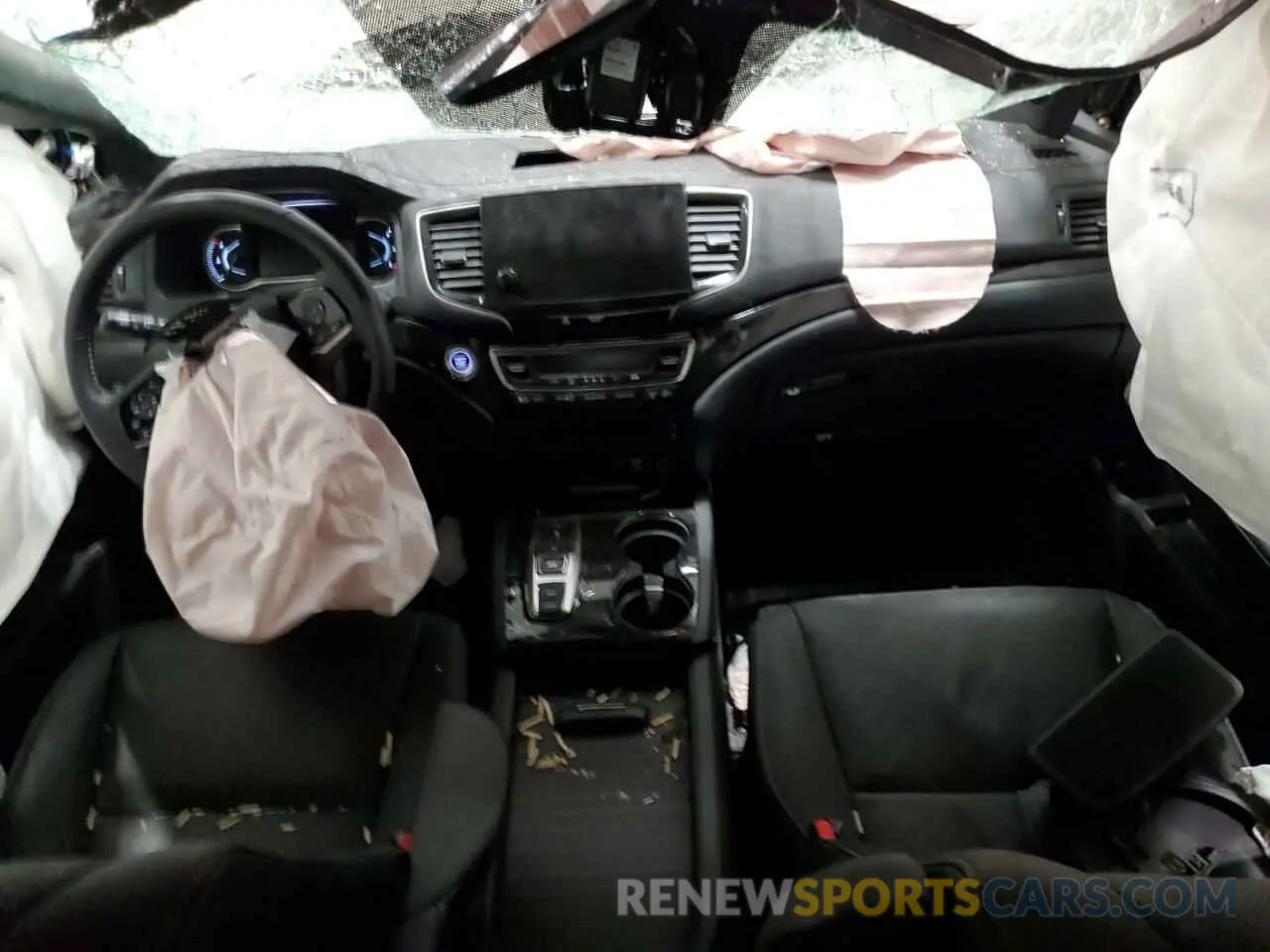 8 Photograph of a damaged car 5FNYF8H07NB008223 HONDA PASSPORT 2022