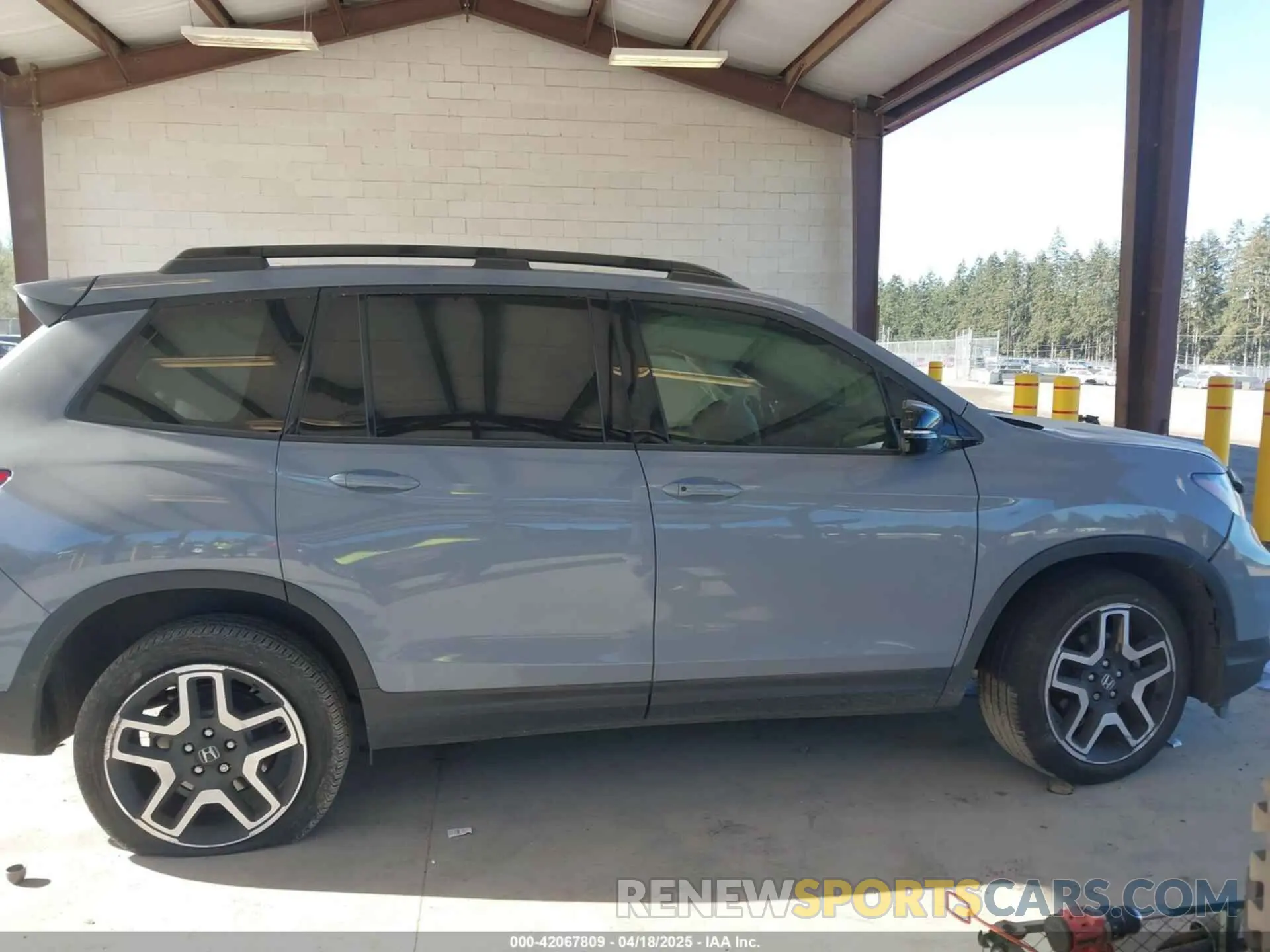 12 Фотография поврежденного автомобиля 5FNYF8H08NB019585 HONDA PASSPORT 2022