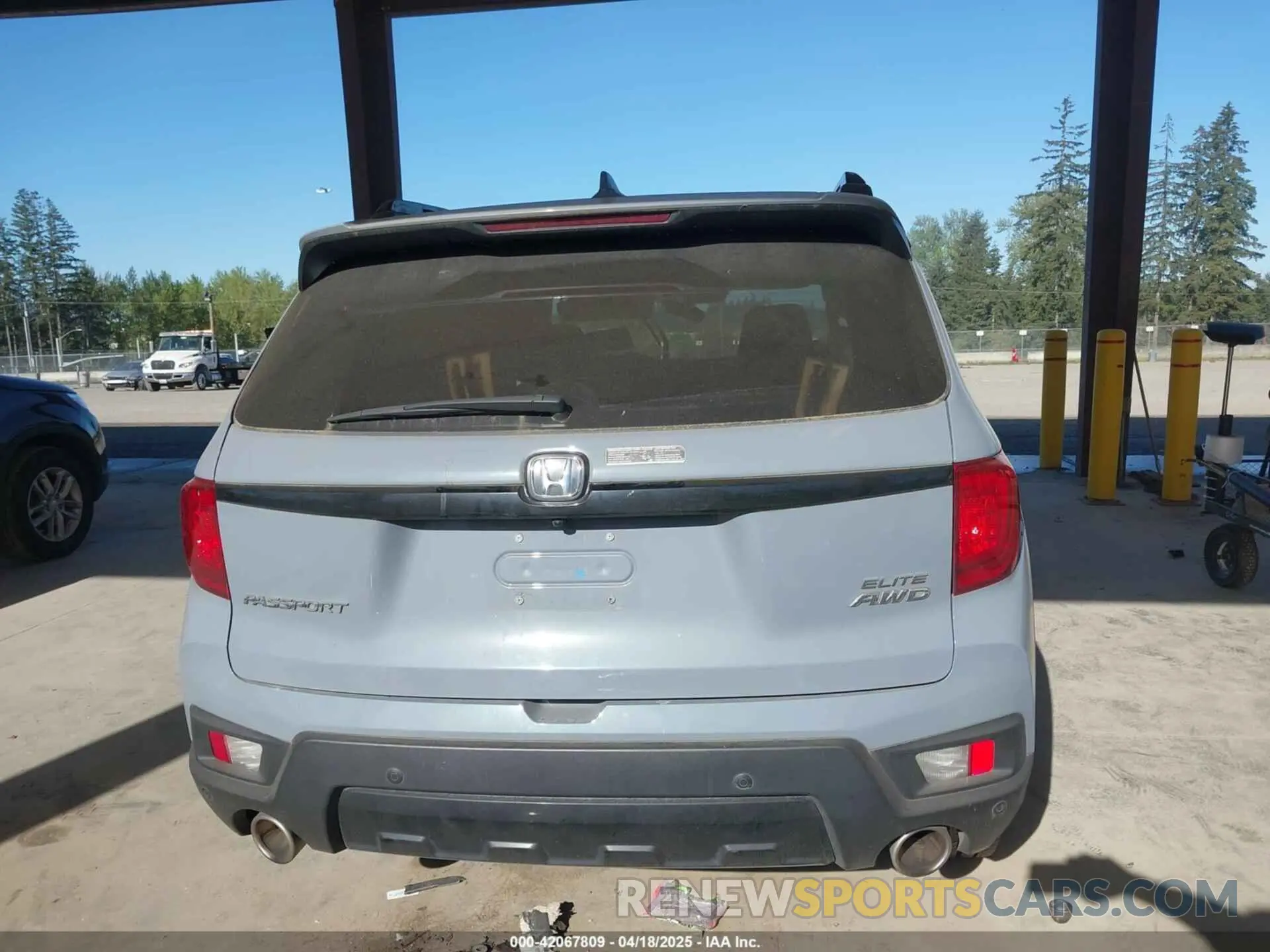 15 Фотография поврежденного автомобиля 5FNYF8H08NB019585 HONDA PASSPORT 2022