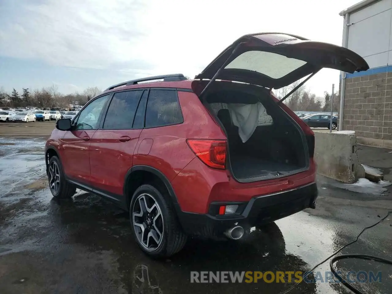 2 Фотография поврежденного автомобиля 5FNYF8H09NB013794 HONDA PASSPORT 2022