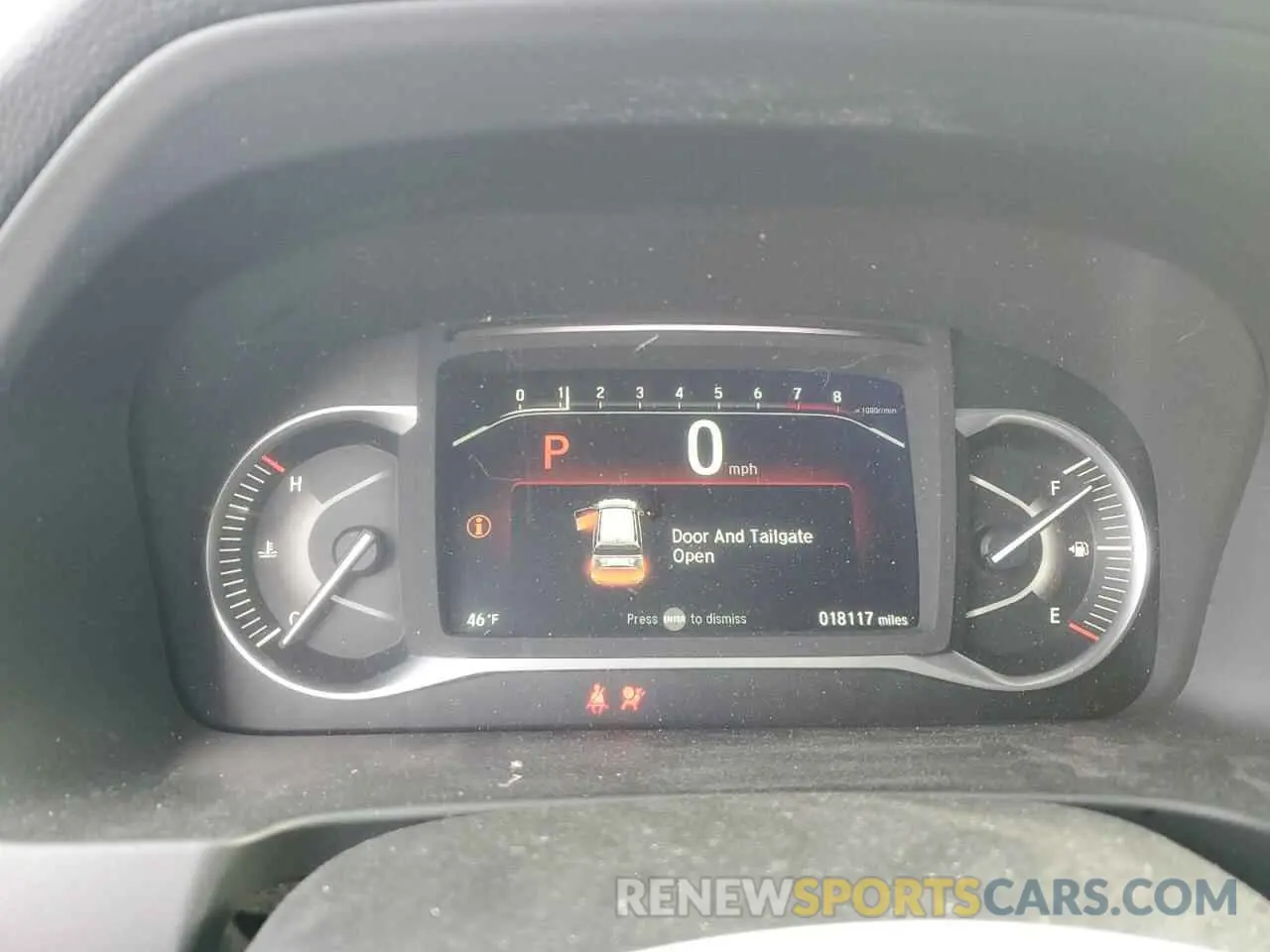 9 Фотография поврежденного автомобиля 5FNYF8H09NB013794 HONDA PASSPORT 2022