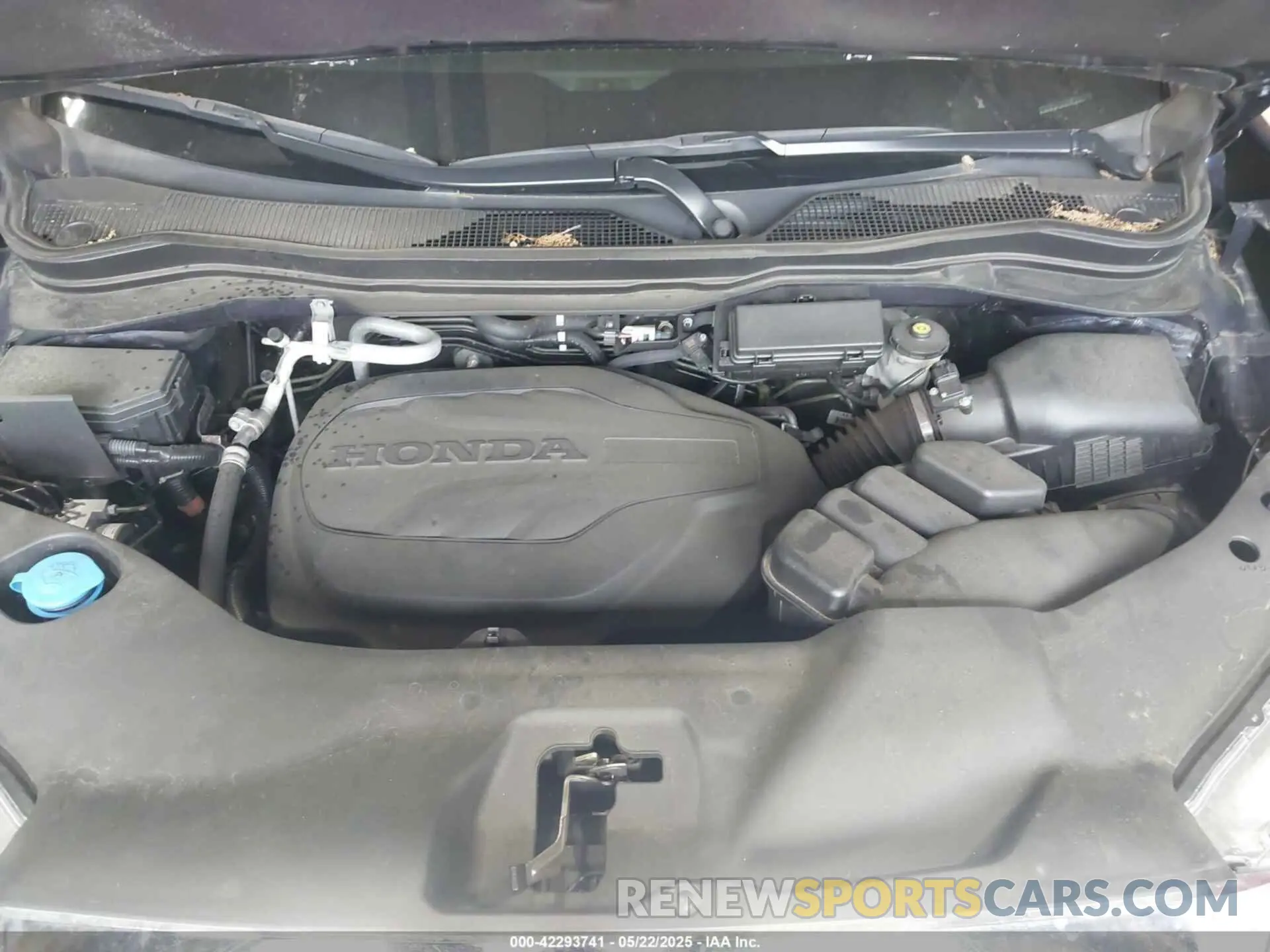 10 Фотография поврежденного автомобиля 5FNYF8H51NB004387 HONDA PASSPORT 2022