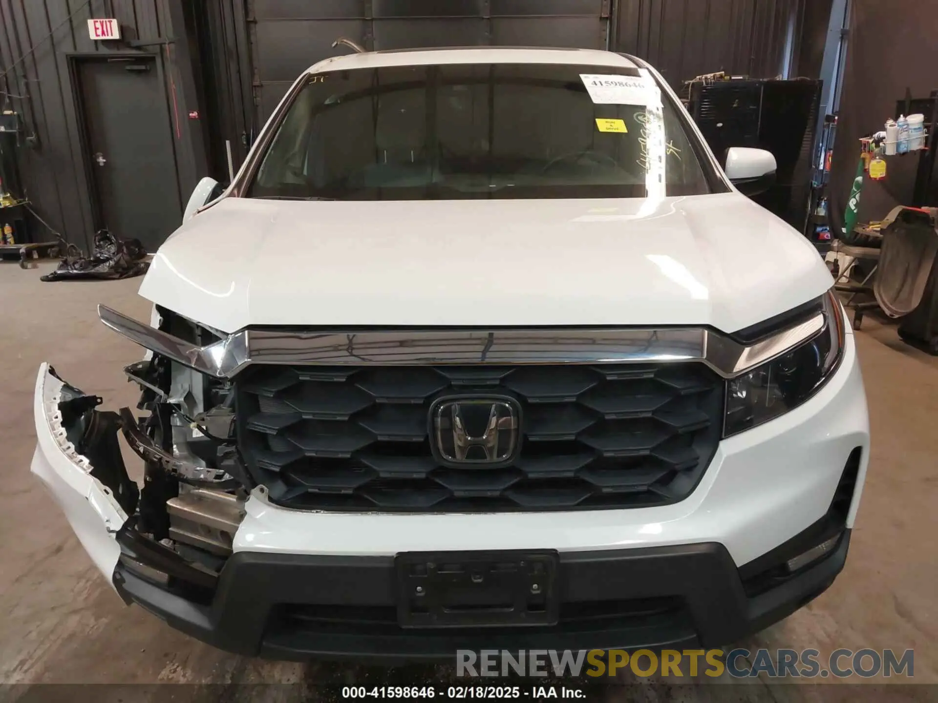 12 Фотография поврежденного автомобиля 5FNYF8H52NB001840 HONDA PASSPORT 2022