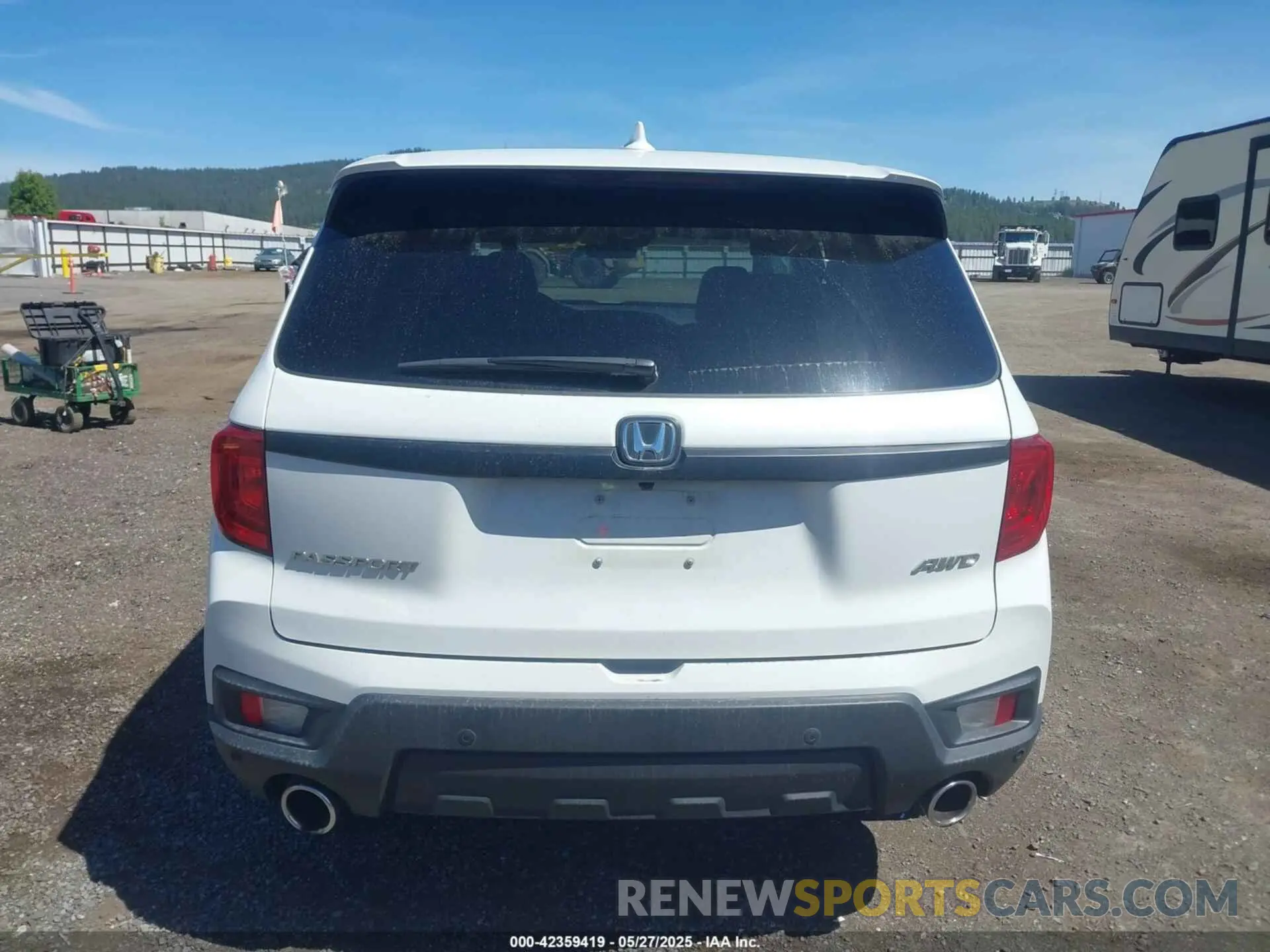 16 Фотография поврежденного автомобиля 5FNYF8H52NB009758 HONDA PASSPORT 2022