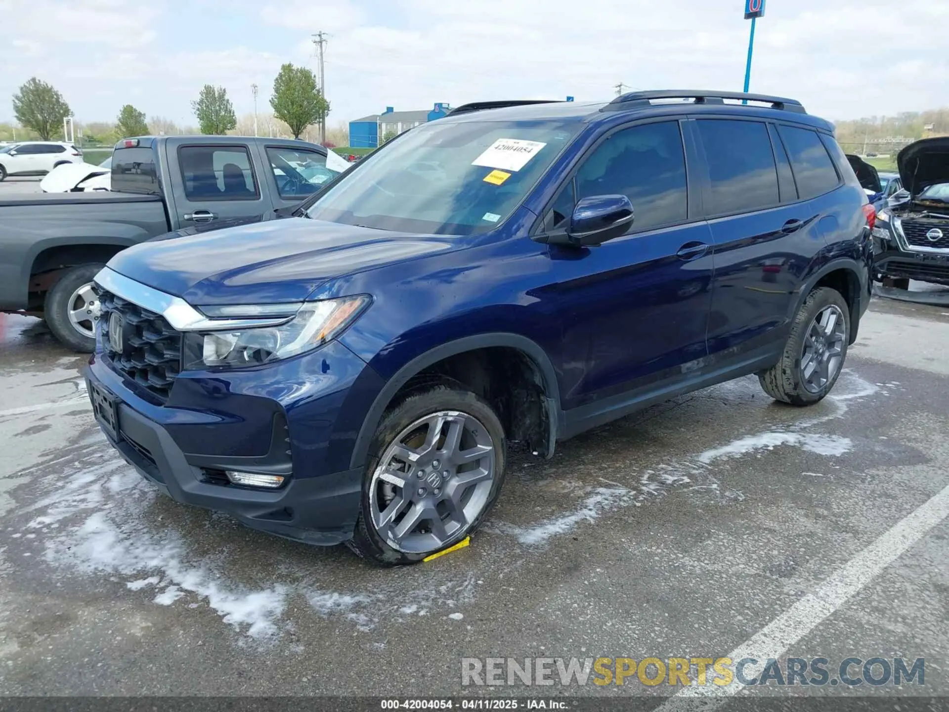 2 Фотография поврежденного автомобиля 5FNYF8H54NB029669 HONDA PASSPORT 2022