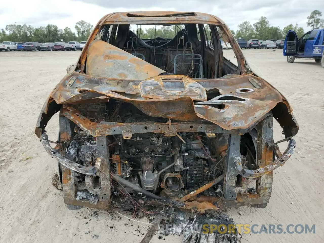 5 Фотография поврежденного автомобиля 5FNYF8H59NB017484 HONDA PASSPORT 2022