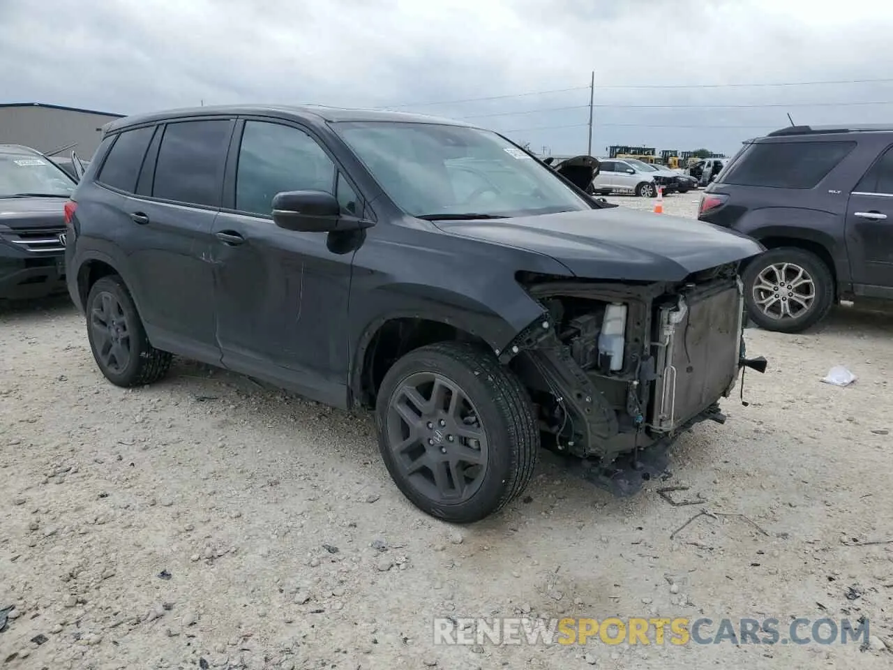 4 Фотография поврежденного автомобиля 5FNYF8H5XNB019986 HONDA PASSPORT 2022